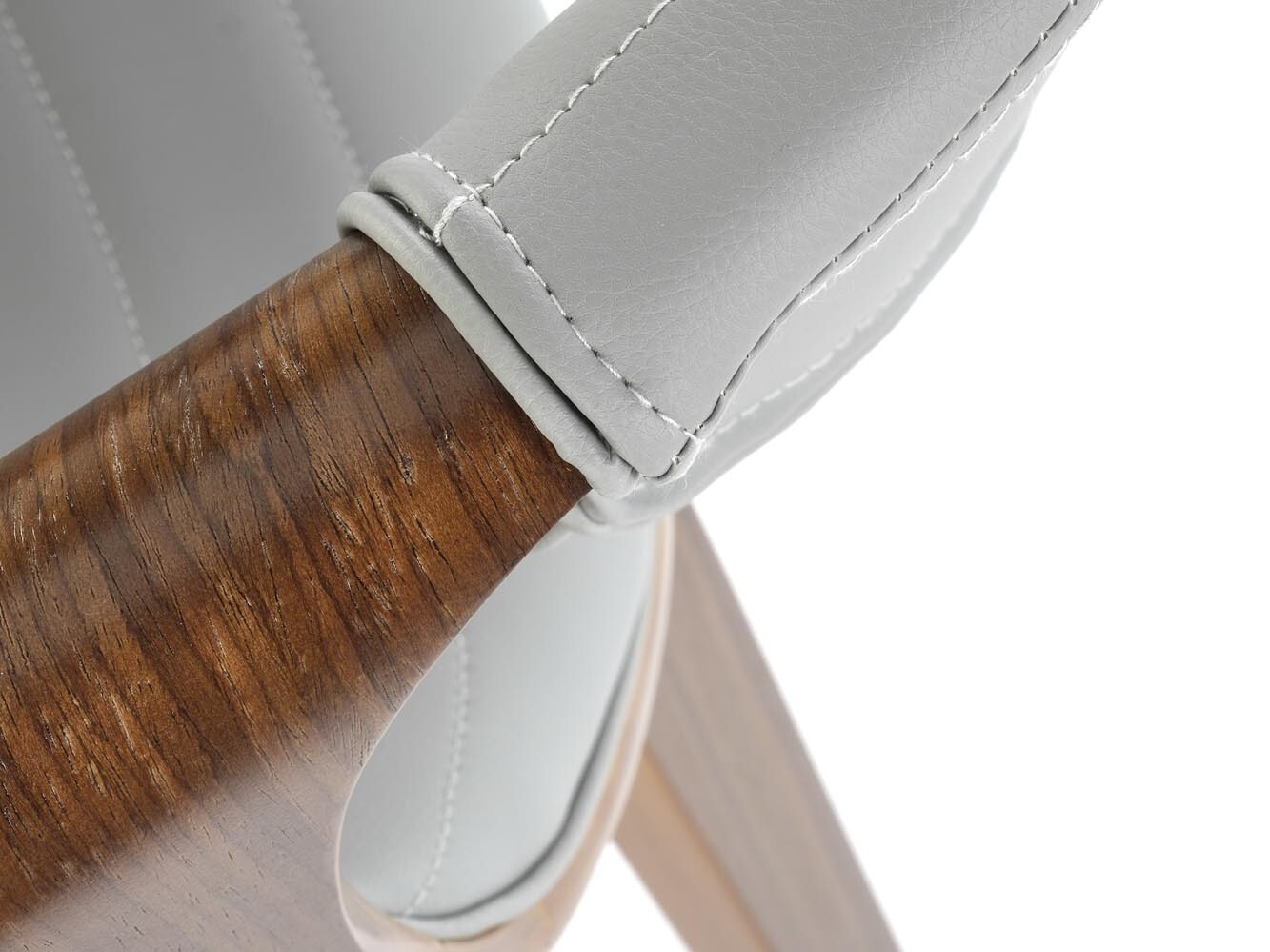 Chair Houston 1596 (Grey + Walnut)