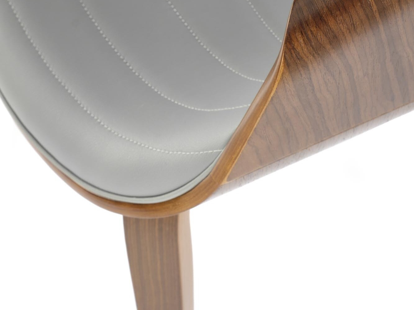 Chair Houston 1596 (Grey + Walnut)