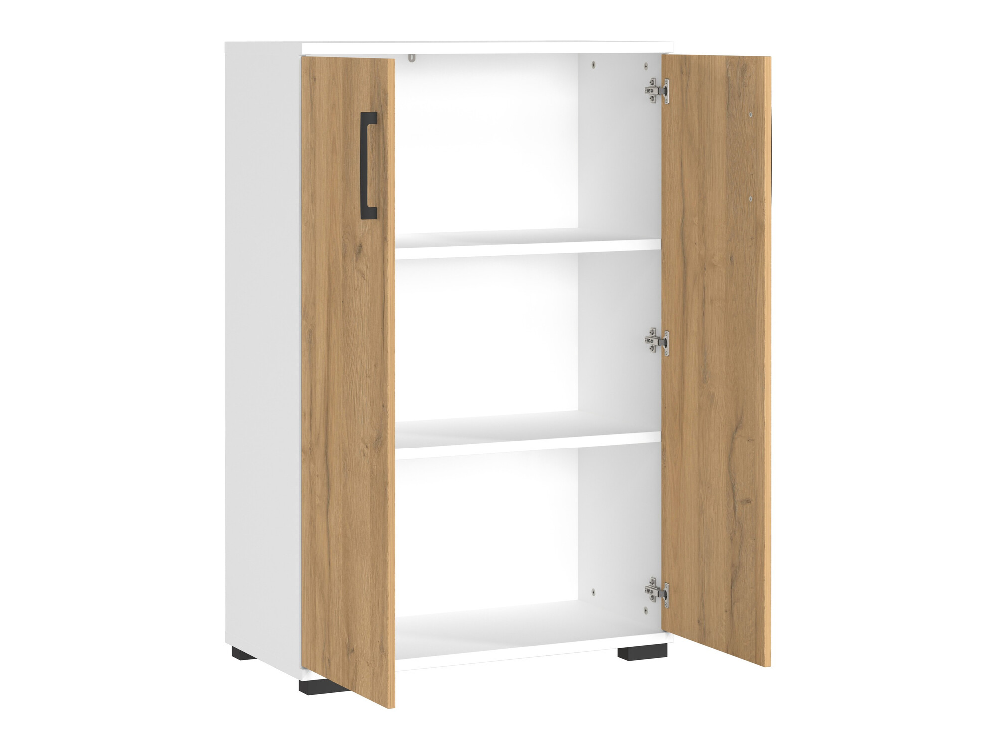 Μπουφέ Lartesi 101 (Άσπρο + Grandson δρυς)