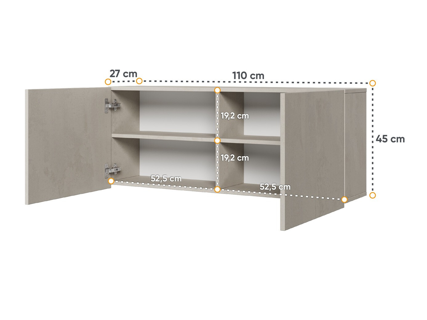 Wall cabinet Orlbale 135