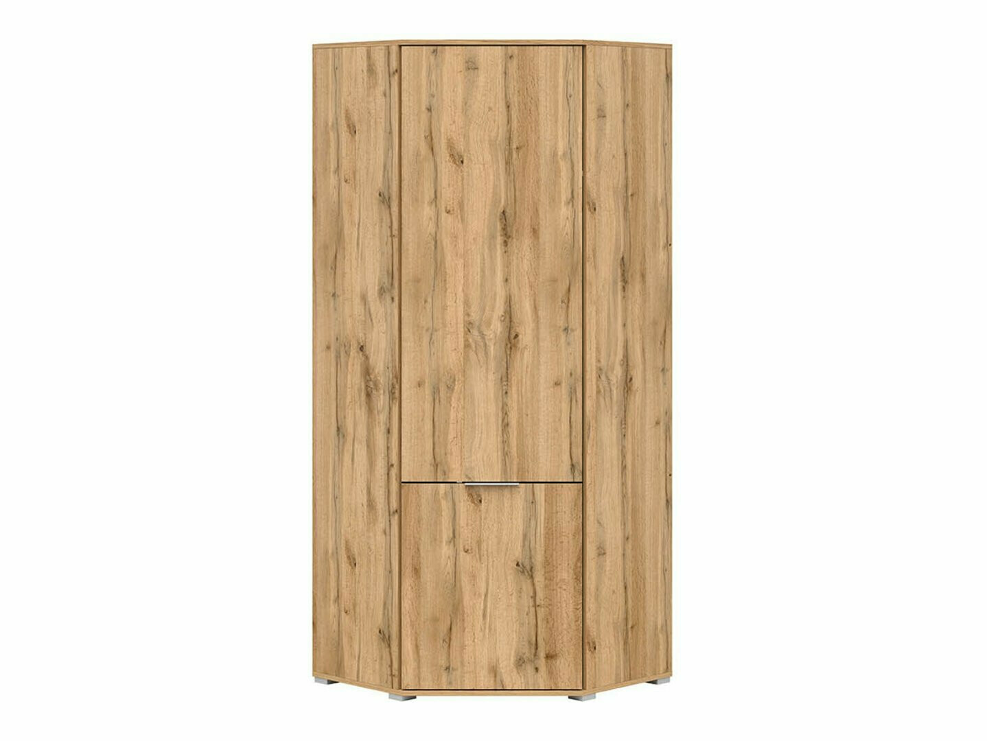 Γωνιακή ντουλάπα Tivetra 116 (Δρυς wotan)