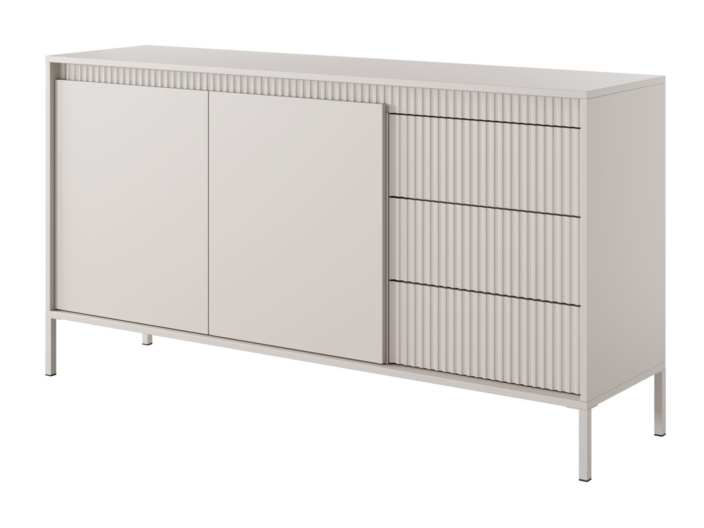 Chest of drawers Romfele 101 (Beige)