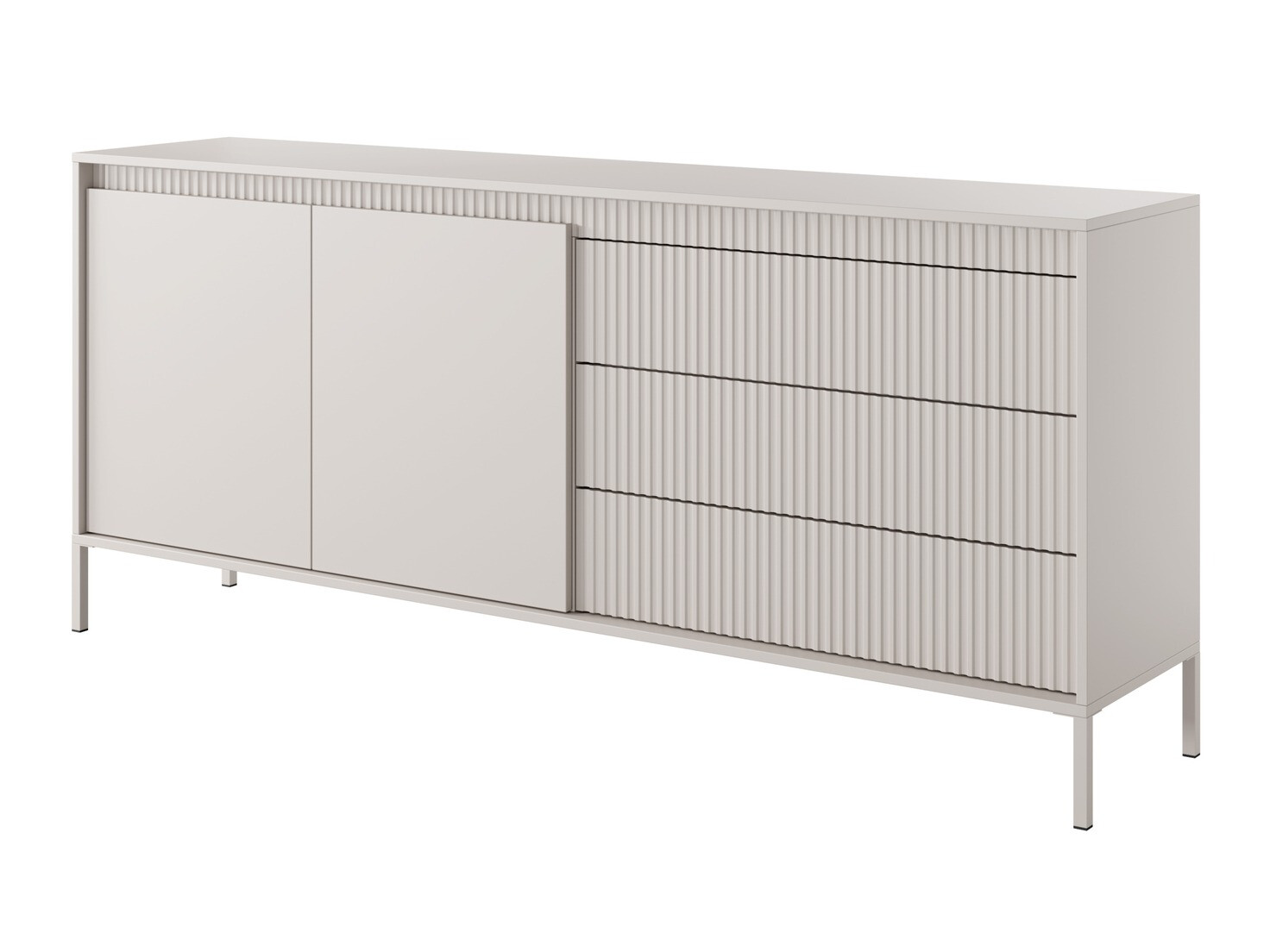Chest of drawers Romfele 102 (Beige)