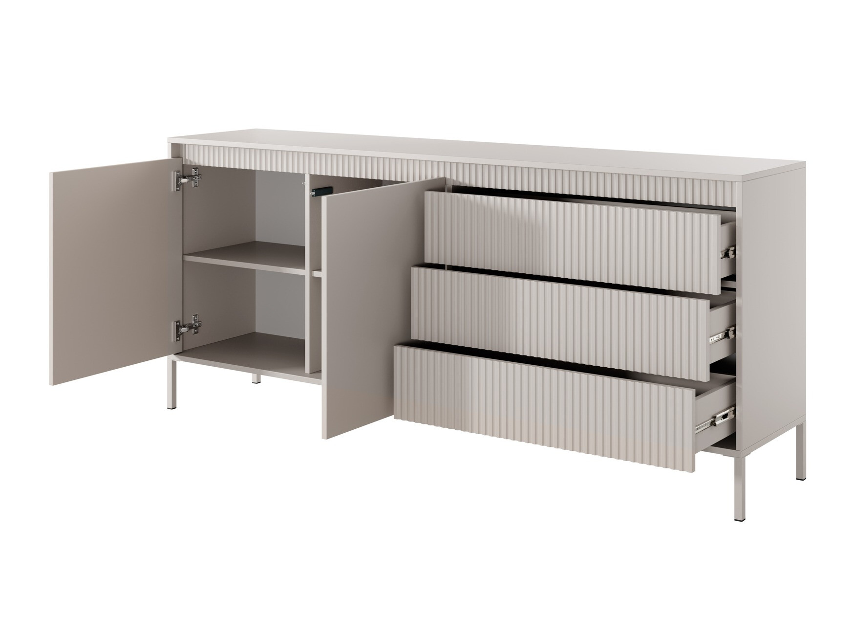Chest of drawers Romfele 102 (Beige)