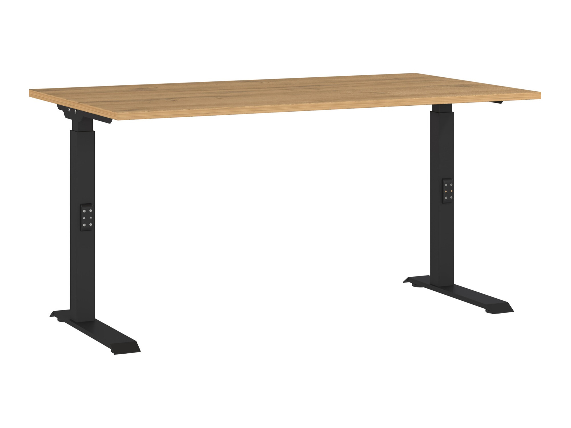 Γραφείο Eliromo 121 (Grandson δρυς + Μαύρο)