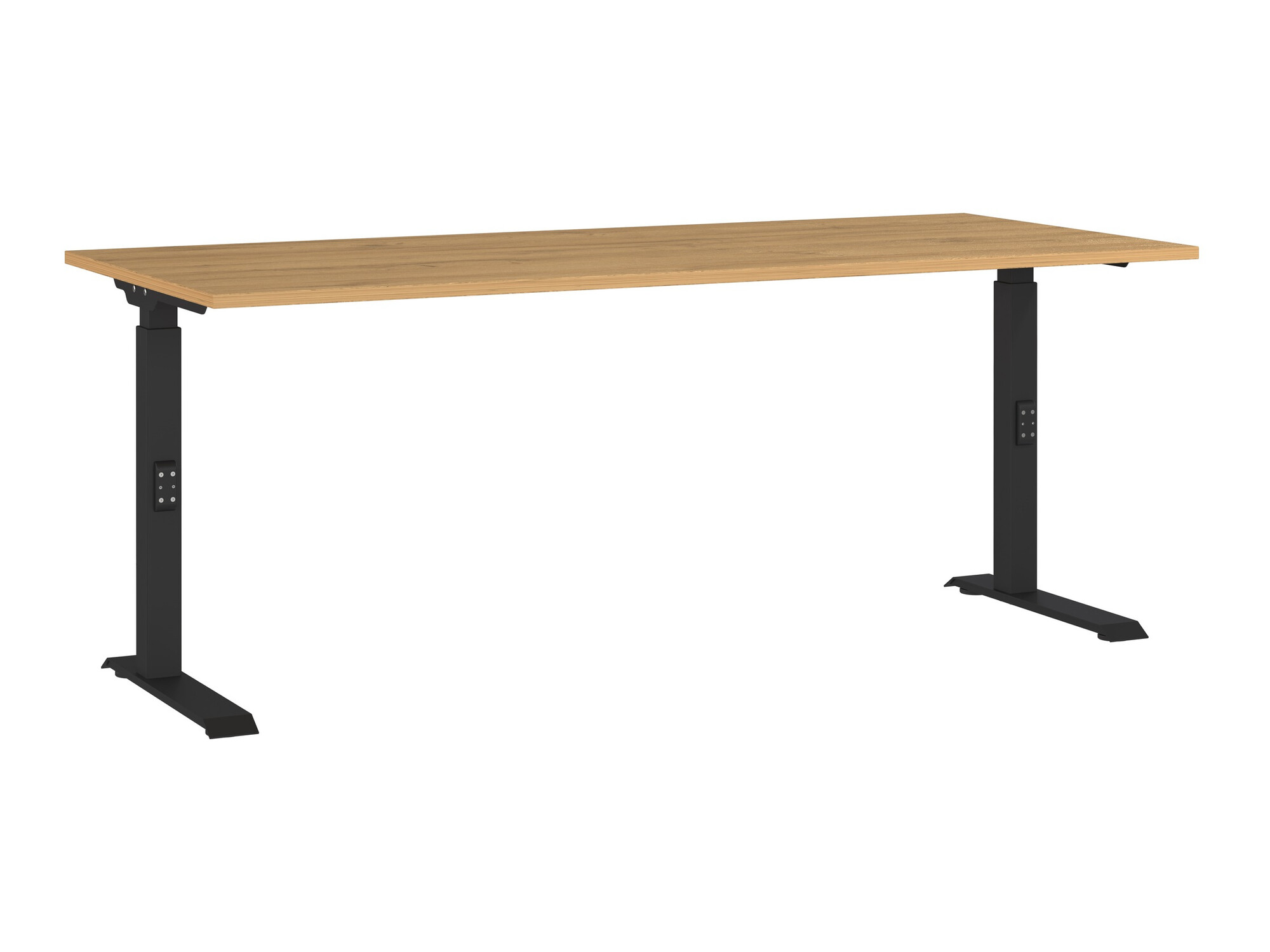 Γραφείο Eliromo 124 (Grandson δρυς + Μαύρο)