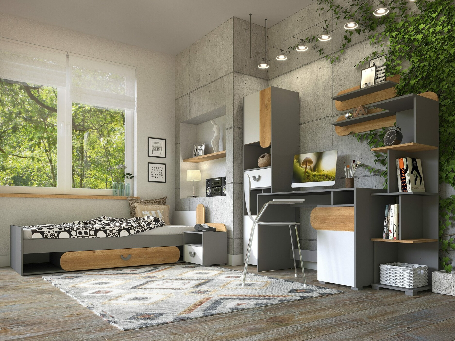 Bookcase Lomteo 104