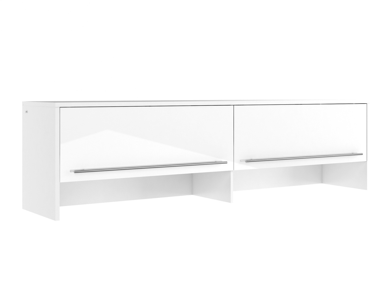 Μπουφέ Concept Pro Lenart (Άσπρο + Γυαλιστερό λευκό)