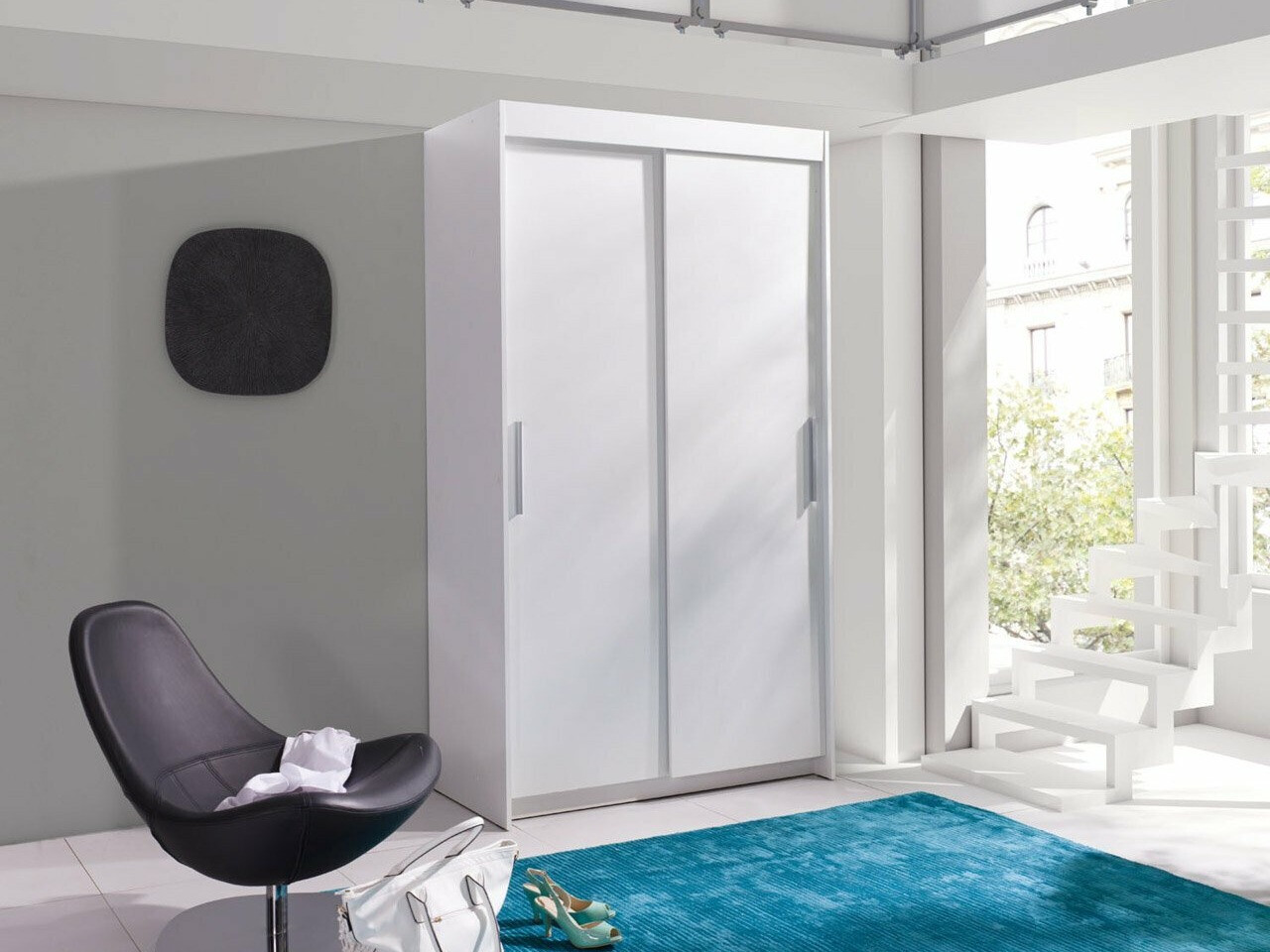 Ντουλάπα Toledo 108 (Άσπρο)