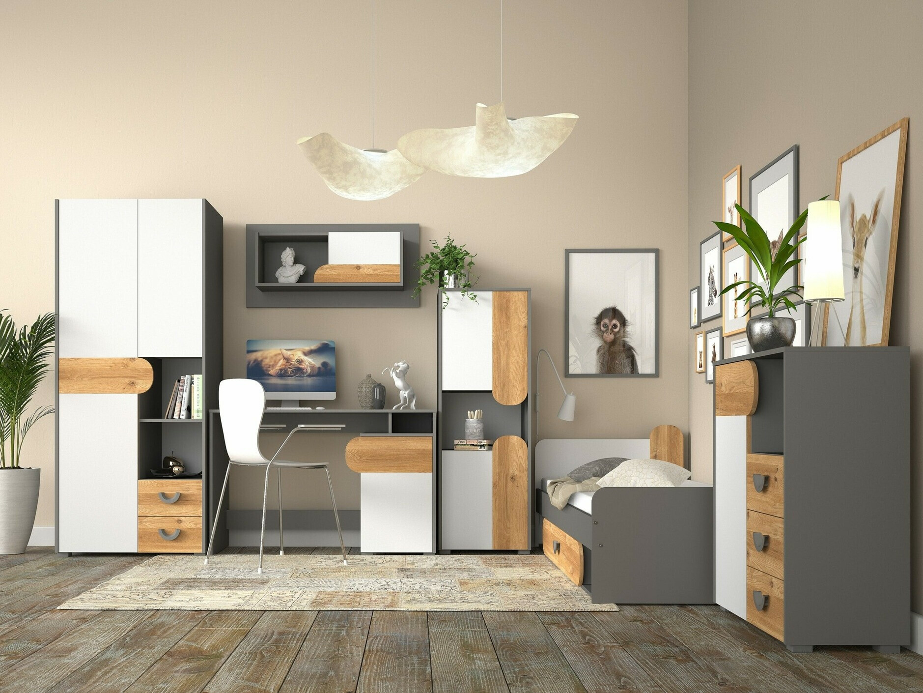 Wardrobe Lomteo 100