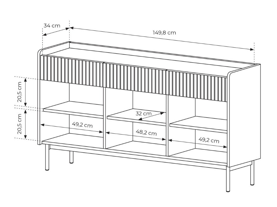 Chest of drawers Cortoli 101