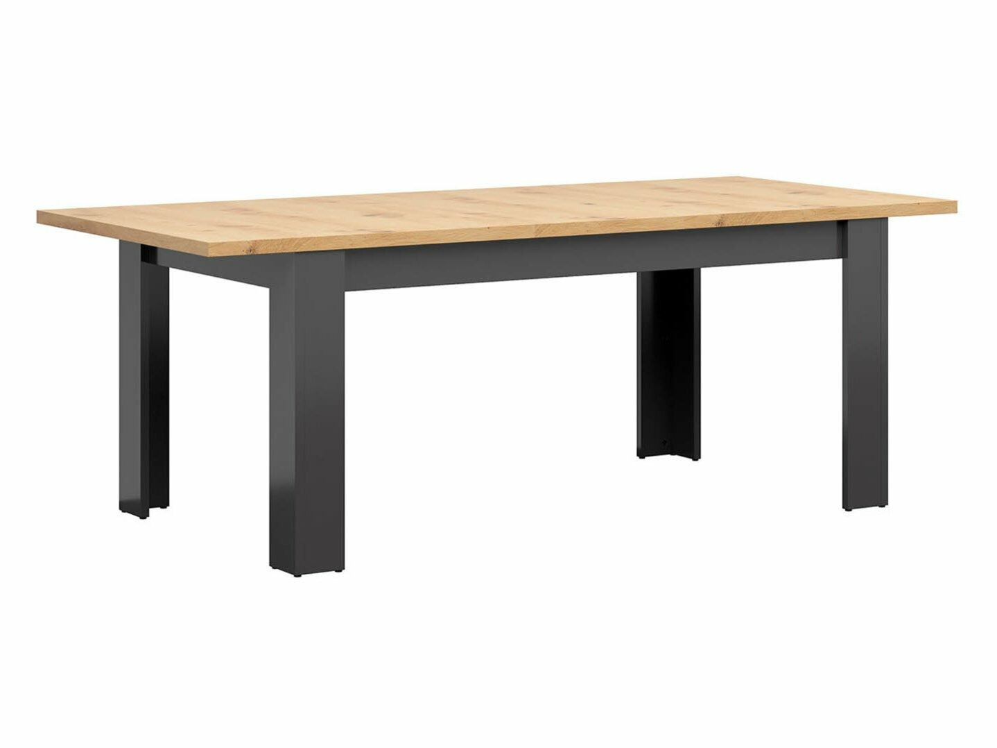 Table Sordoro 122 (Graphite + Artisan oak)