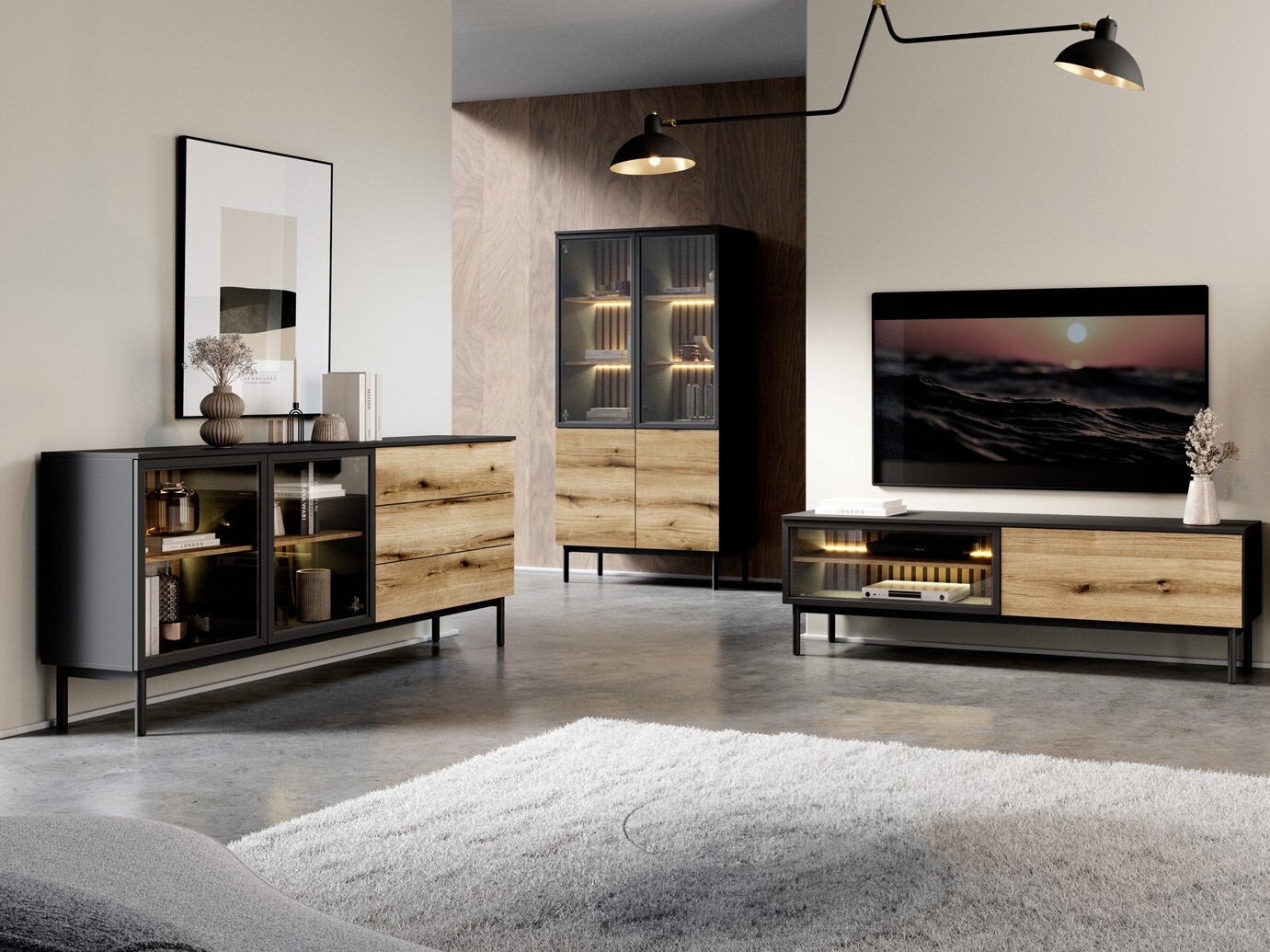 Bookcase Livmave 100