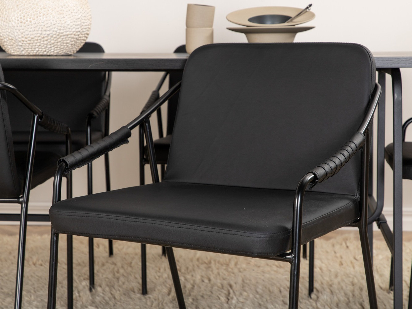 Dining set Dallas 2797 (Black)