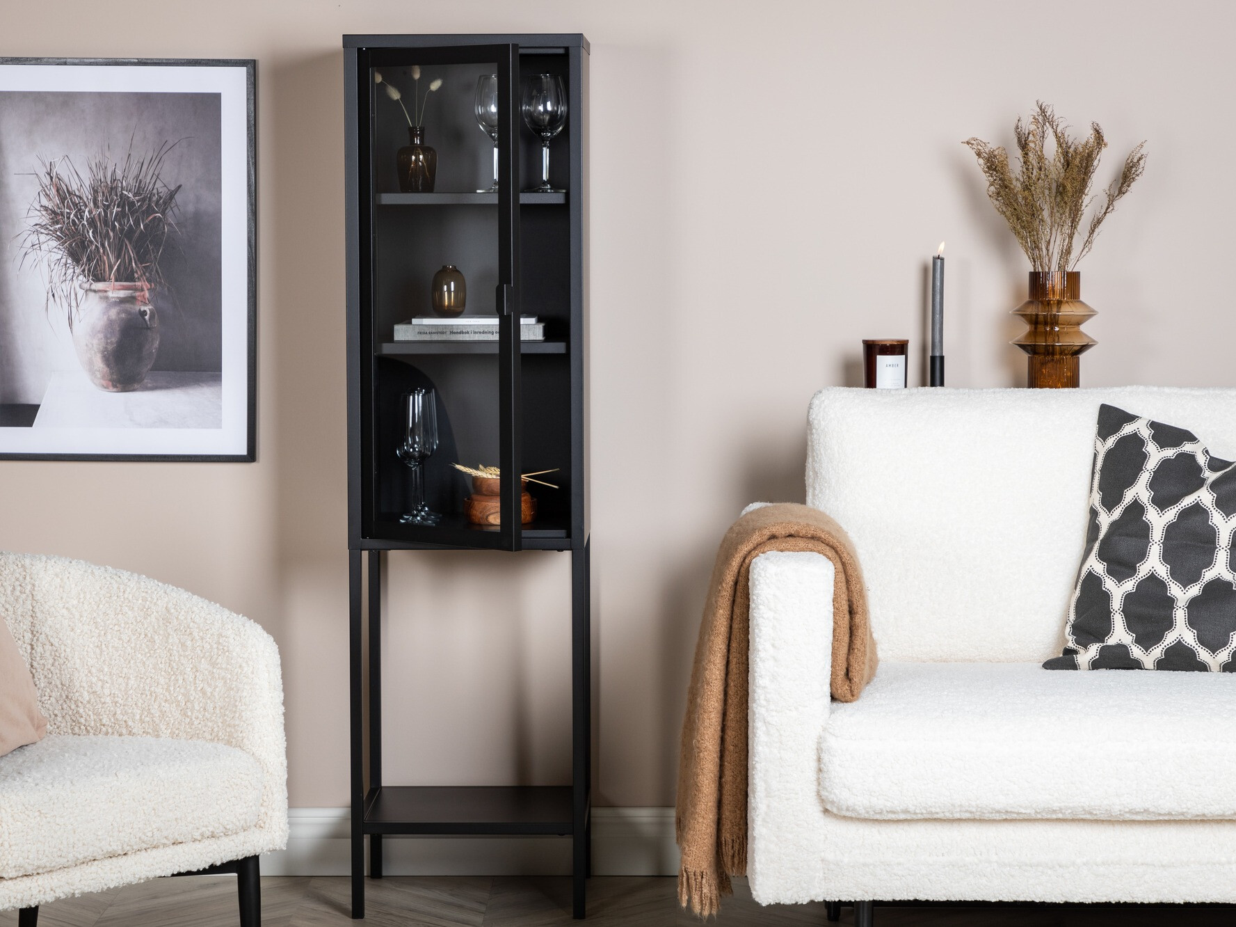 Bookcase Dallas 118 (Black)