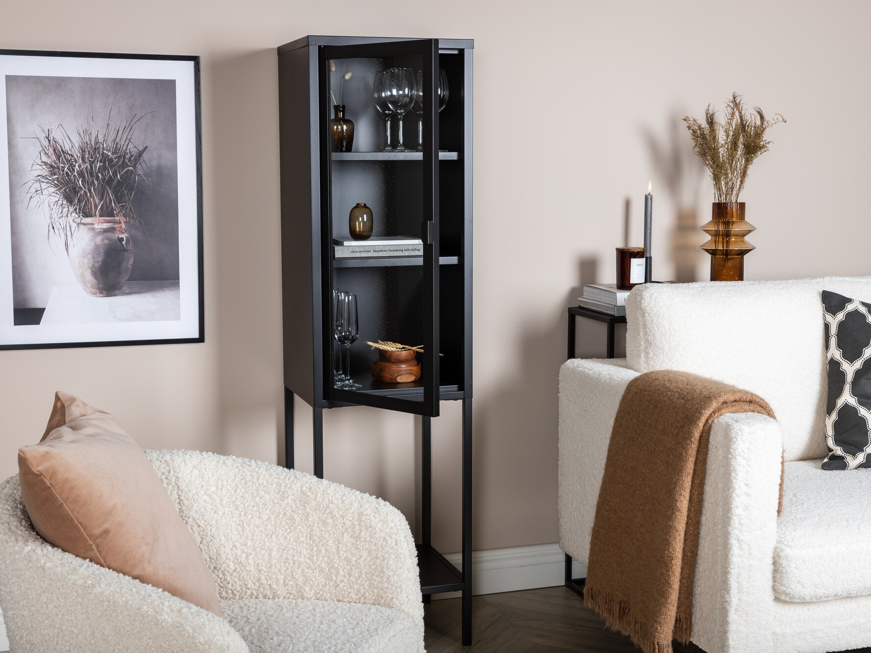 Bookcase Dallas 118 (Black)