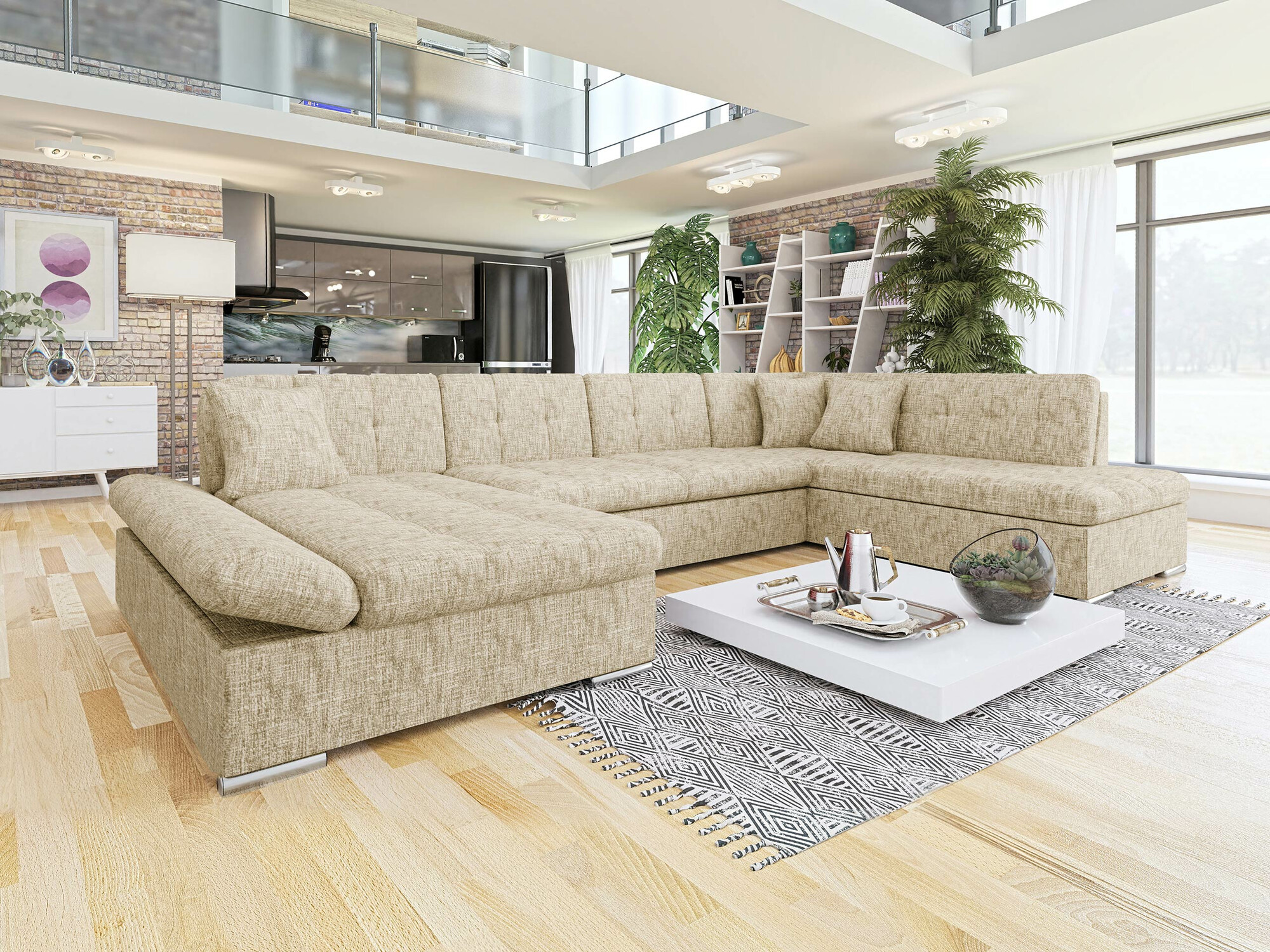 Corner sofa Comfivo Tilia II (Tracy 211.03)