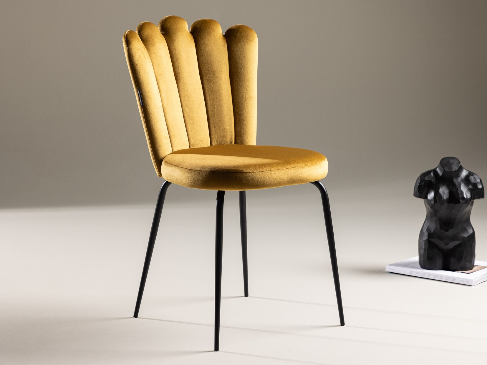 Καρέκλα Dallas 135 (Κίτρινο)