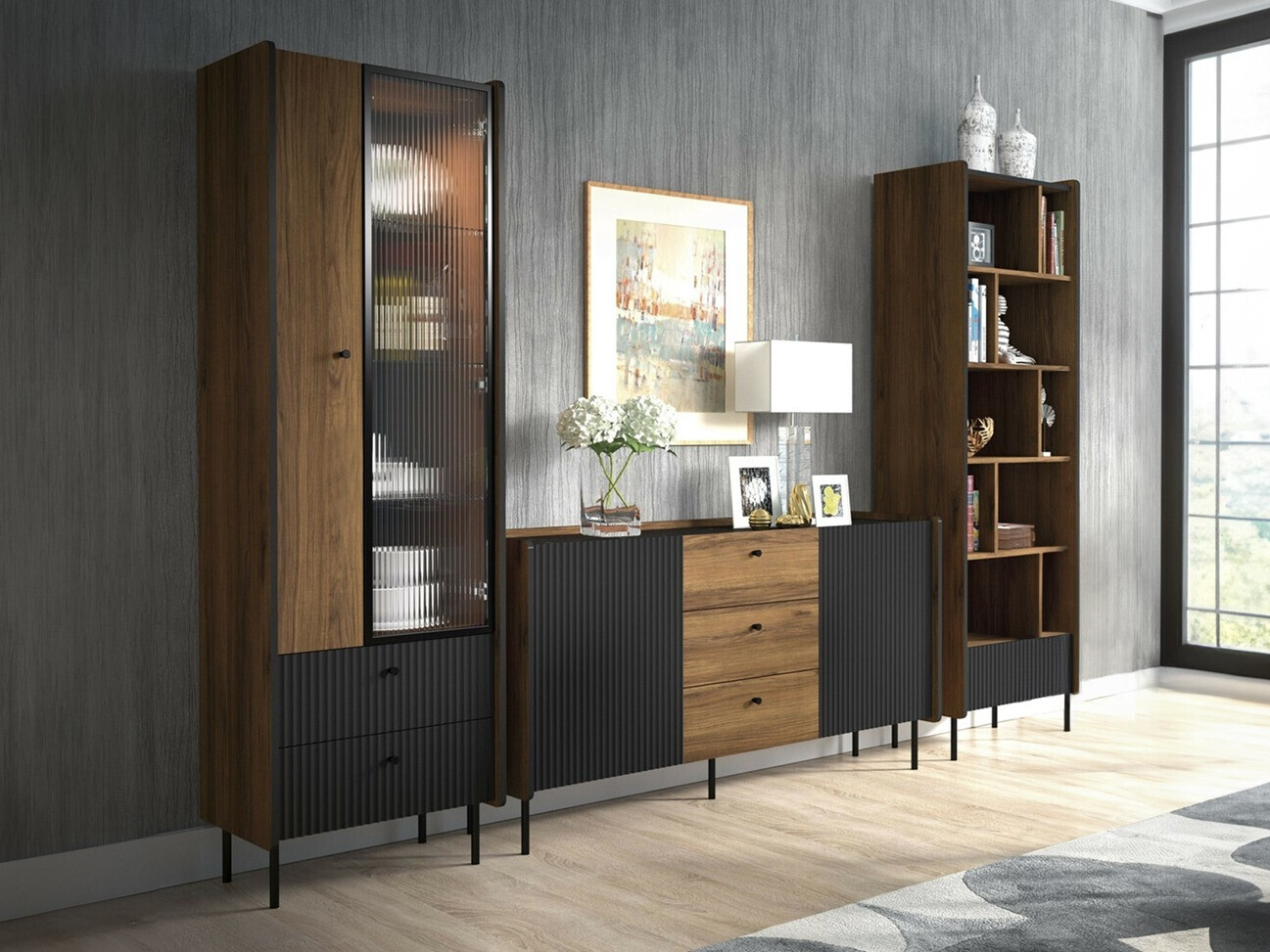 Σετ επίπλων σαλονιού Tivsali 116