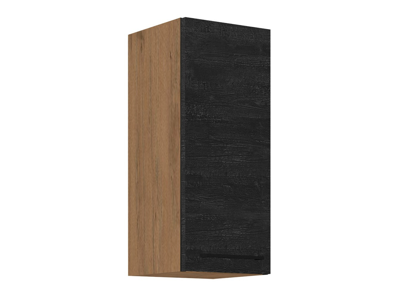 Modular wall cabinet Wood Dark 134