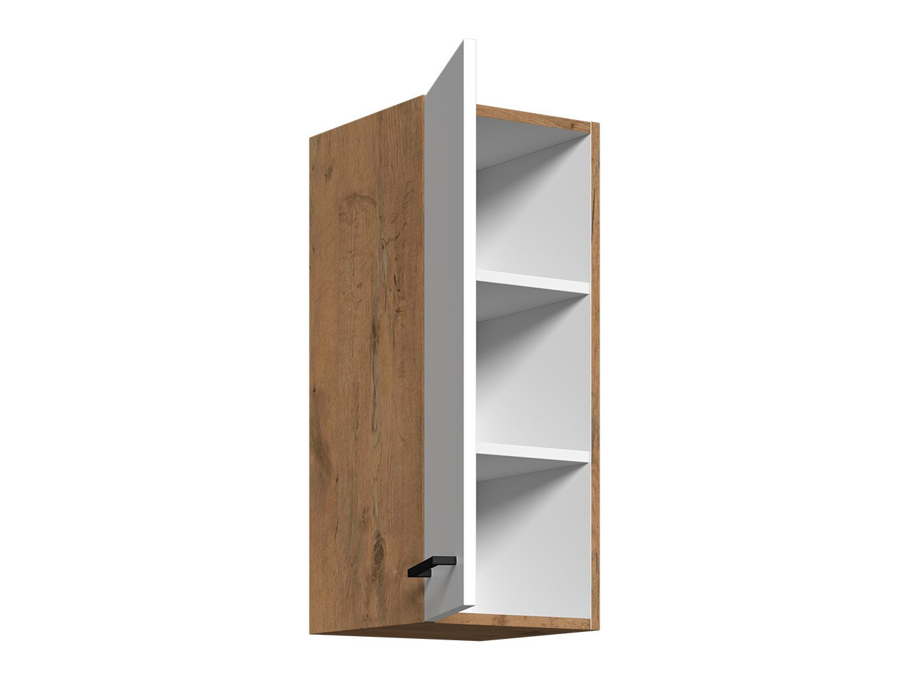 Modular wall cabinet Wood Dark 134