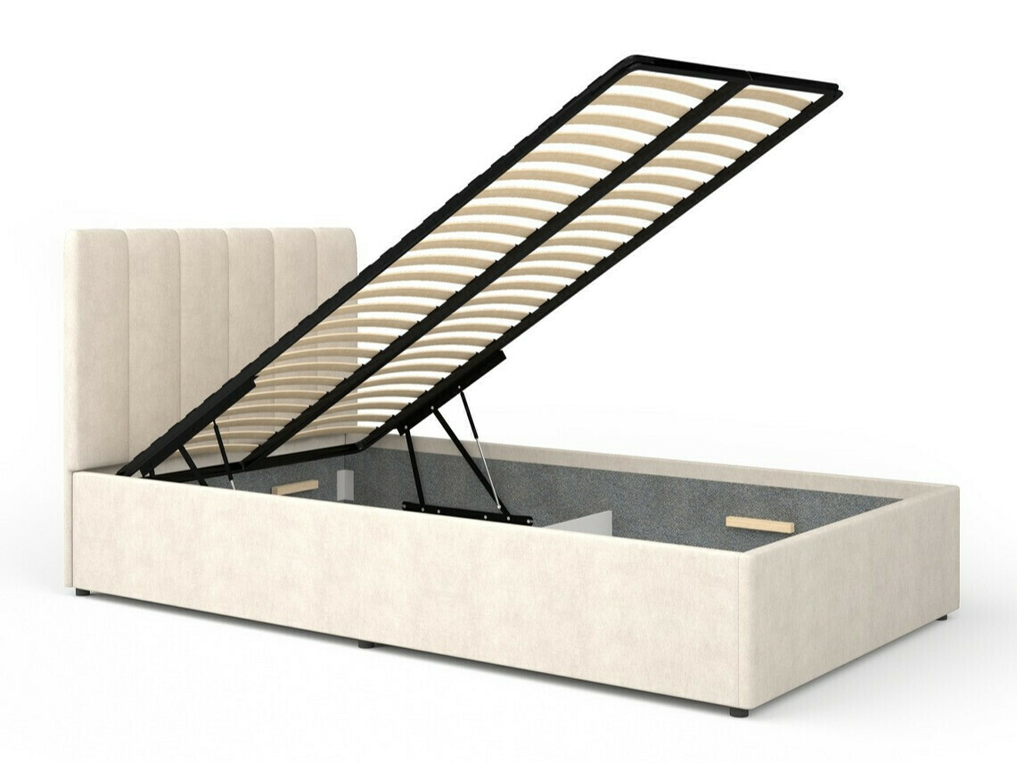 Bedroom set Mormavu 112 (Matte black + Beige)