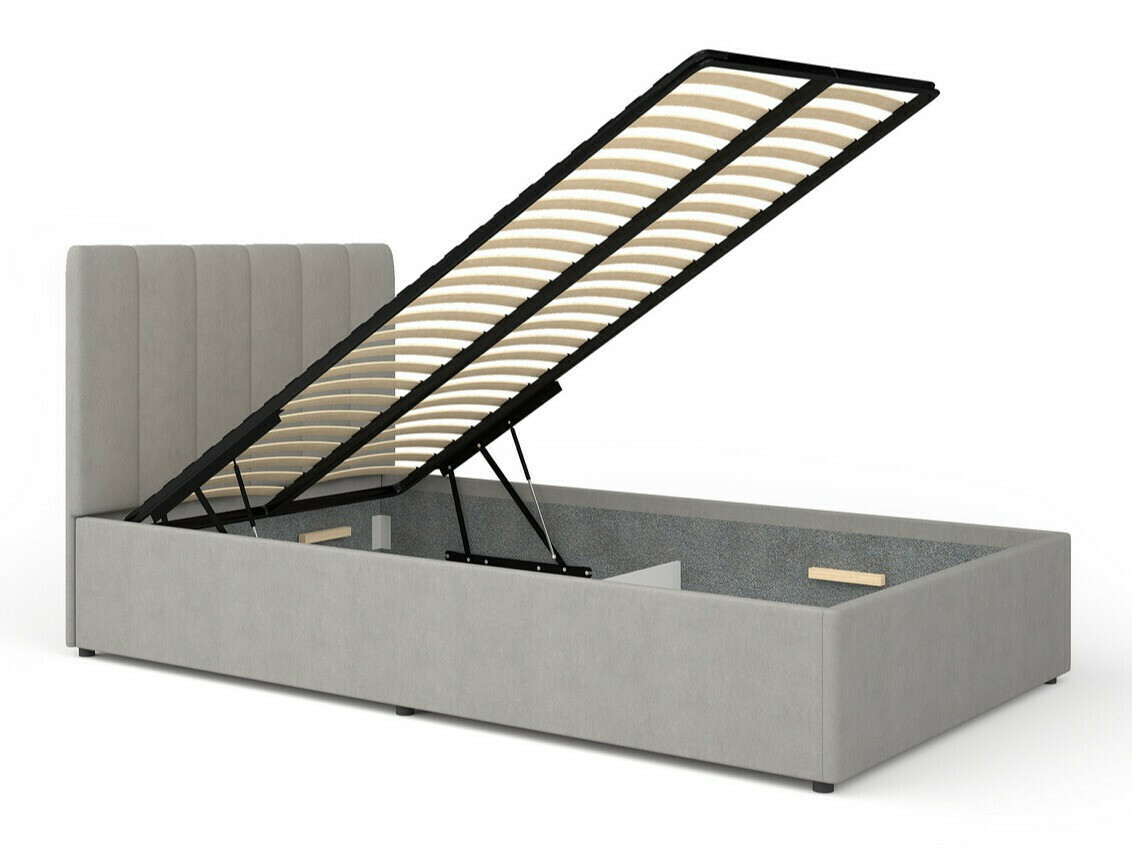 Bedroom set Mormavu 112 (Matte white + Grey)