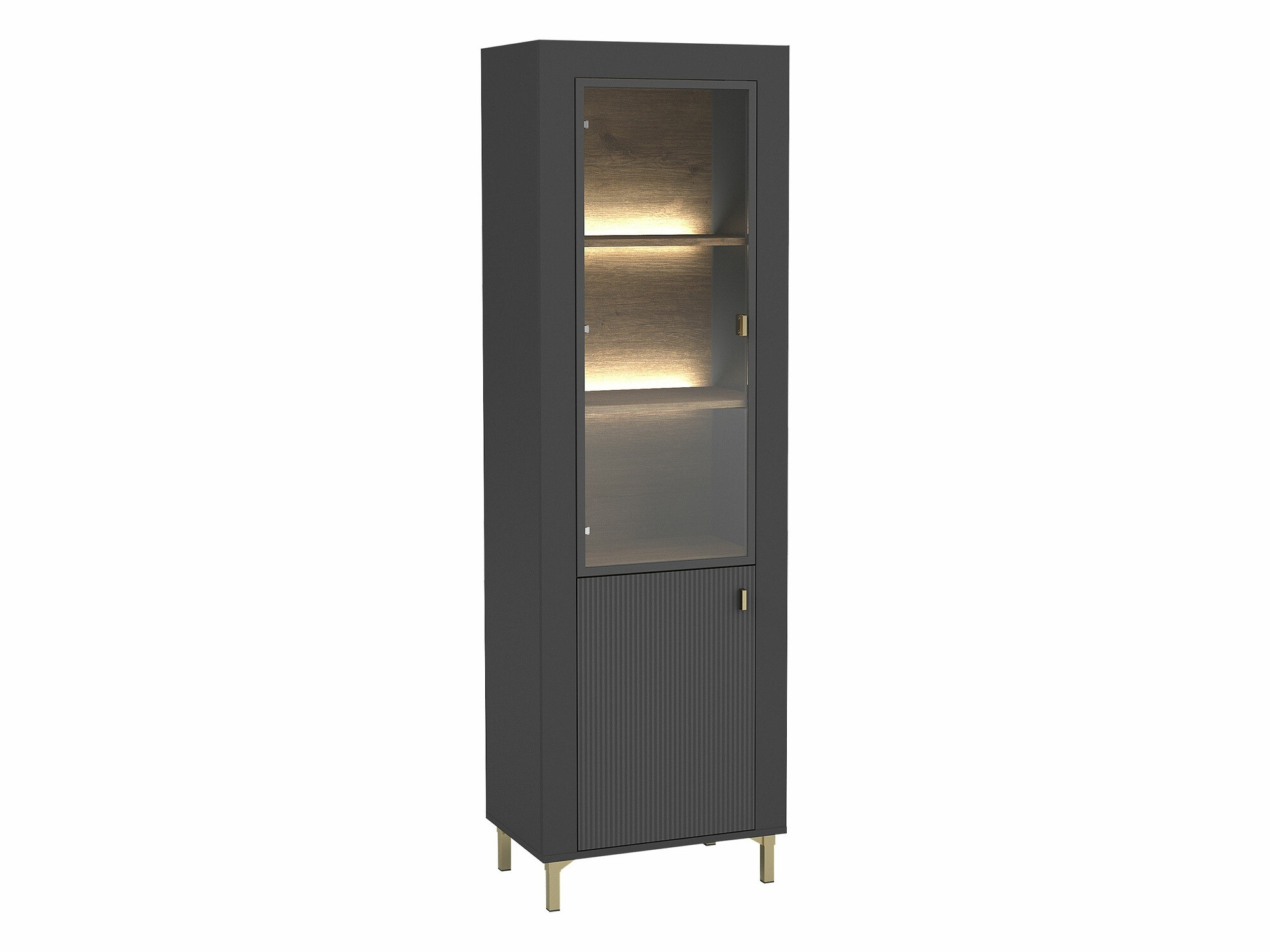 Bookcase Mormavu 104 (Matte black)
