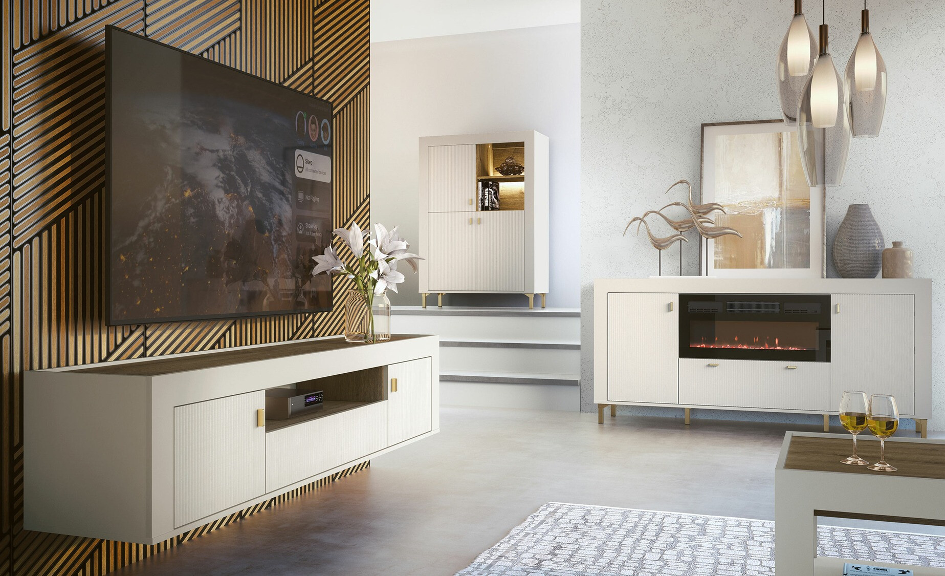 Bookcase Mormavu 105 (Cashmere)