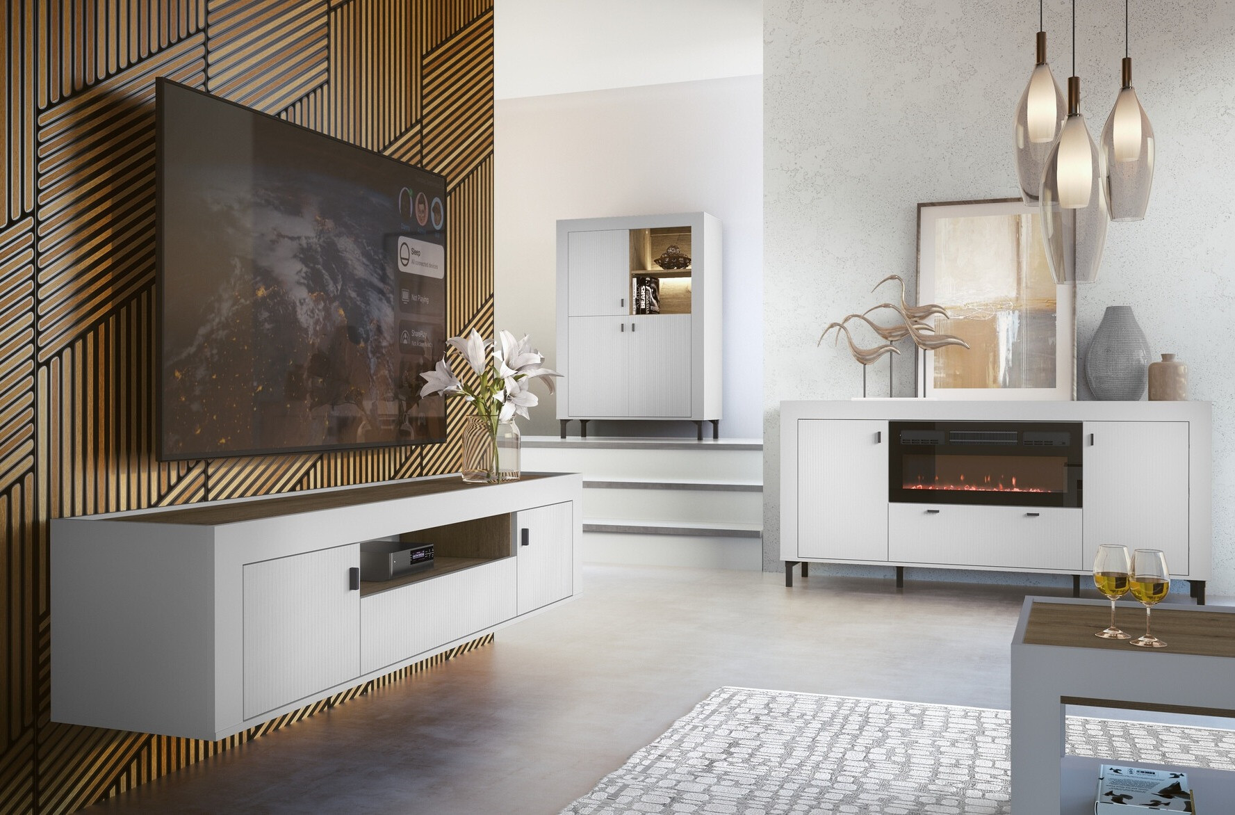 Bookcase Mormavu 105 (Matte white)