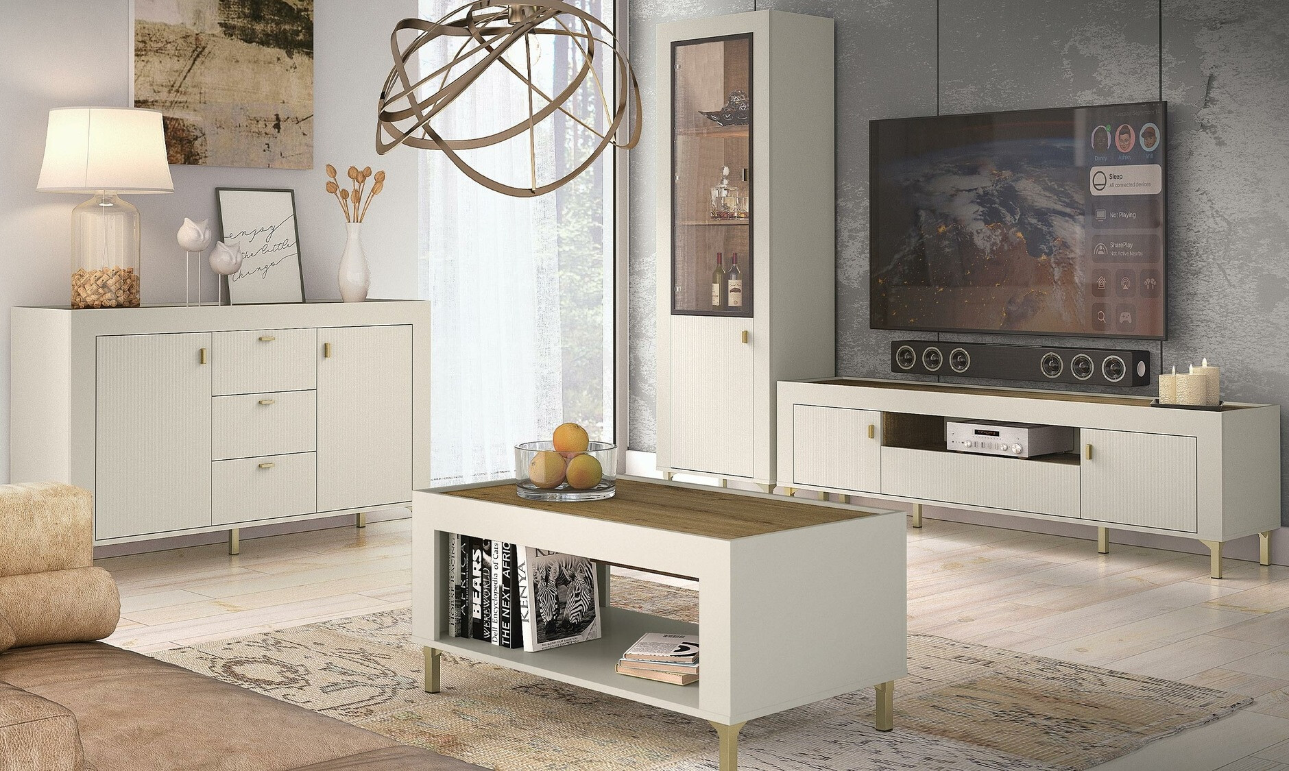 Chest of drawers Mormavu 103 (Cashmere)