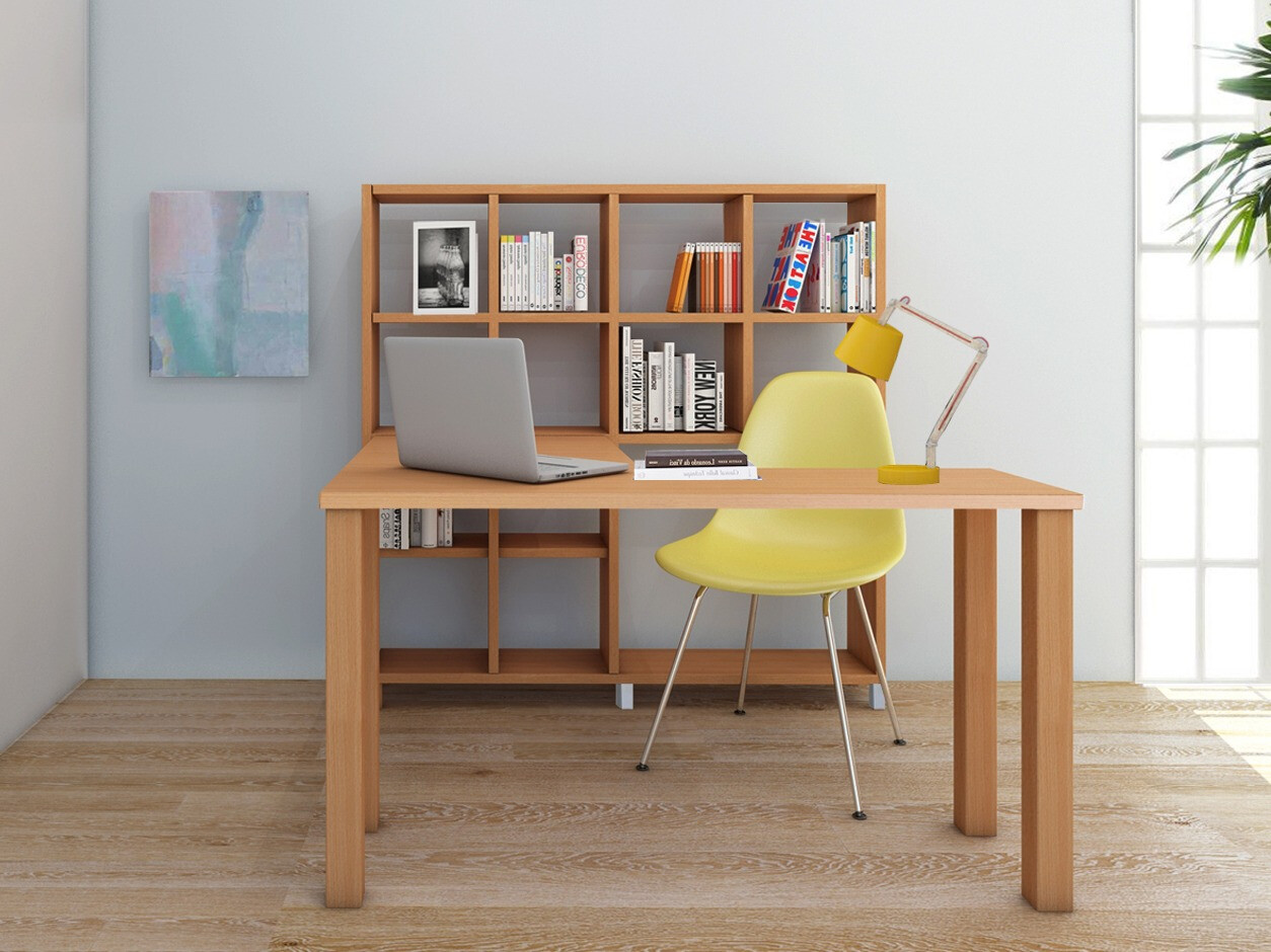 Γωνιακό γραφείο Denton 186 (Οξιά)