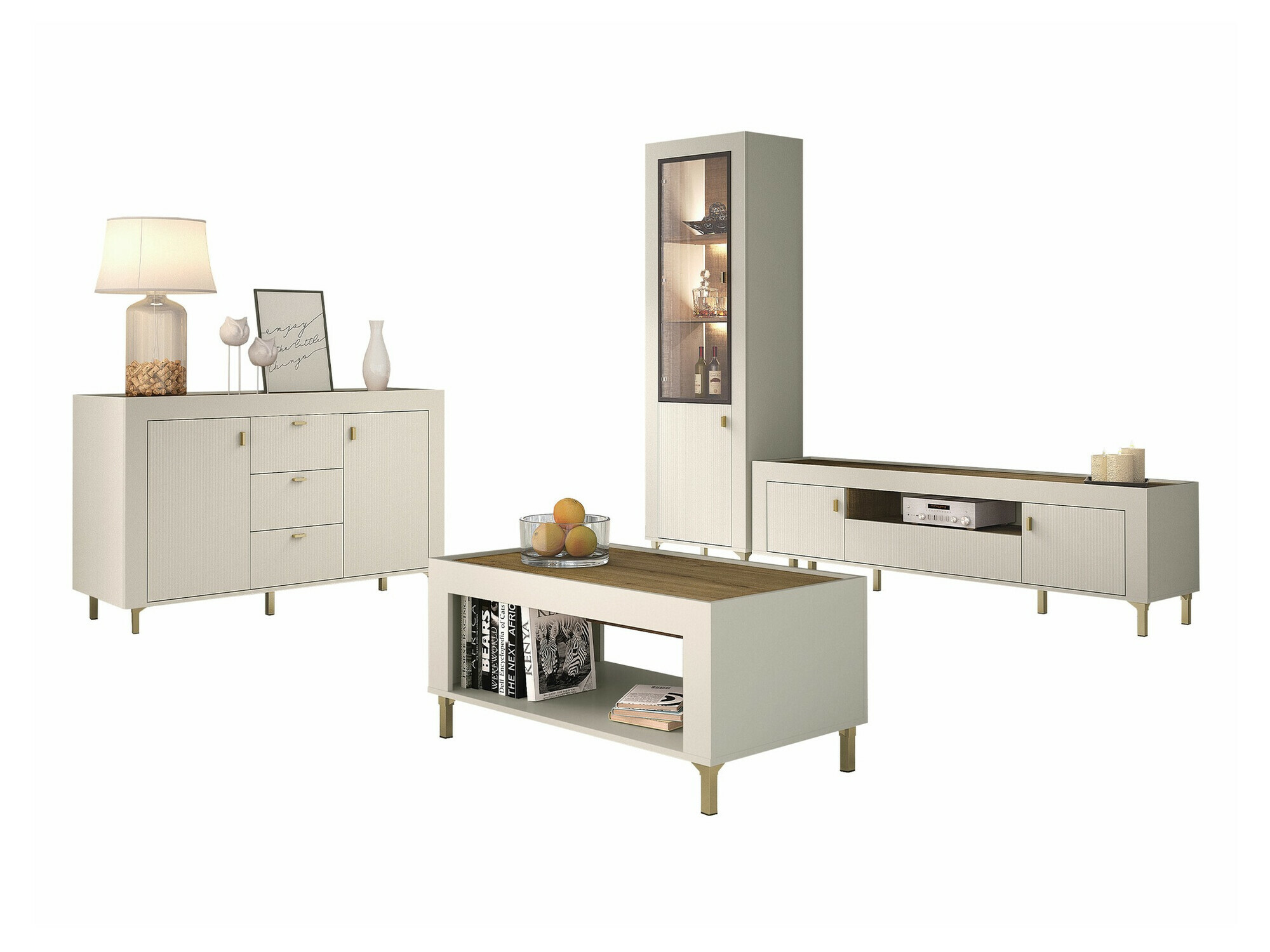Living room set Mormavu 114 (Cashmere)
