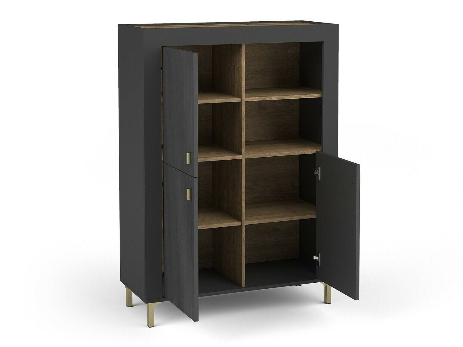 Living room set Mormavu 115 (Matte black)