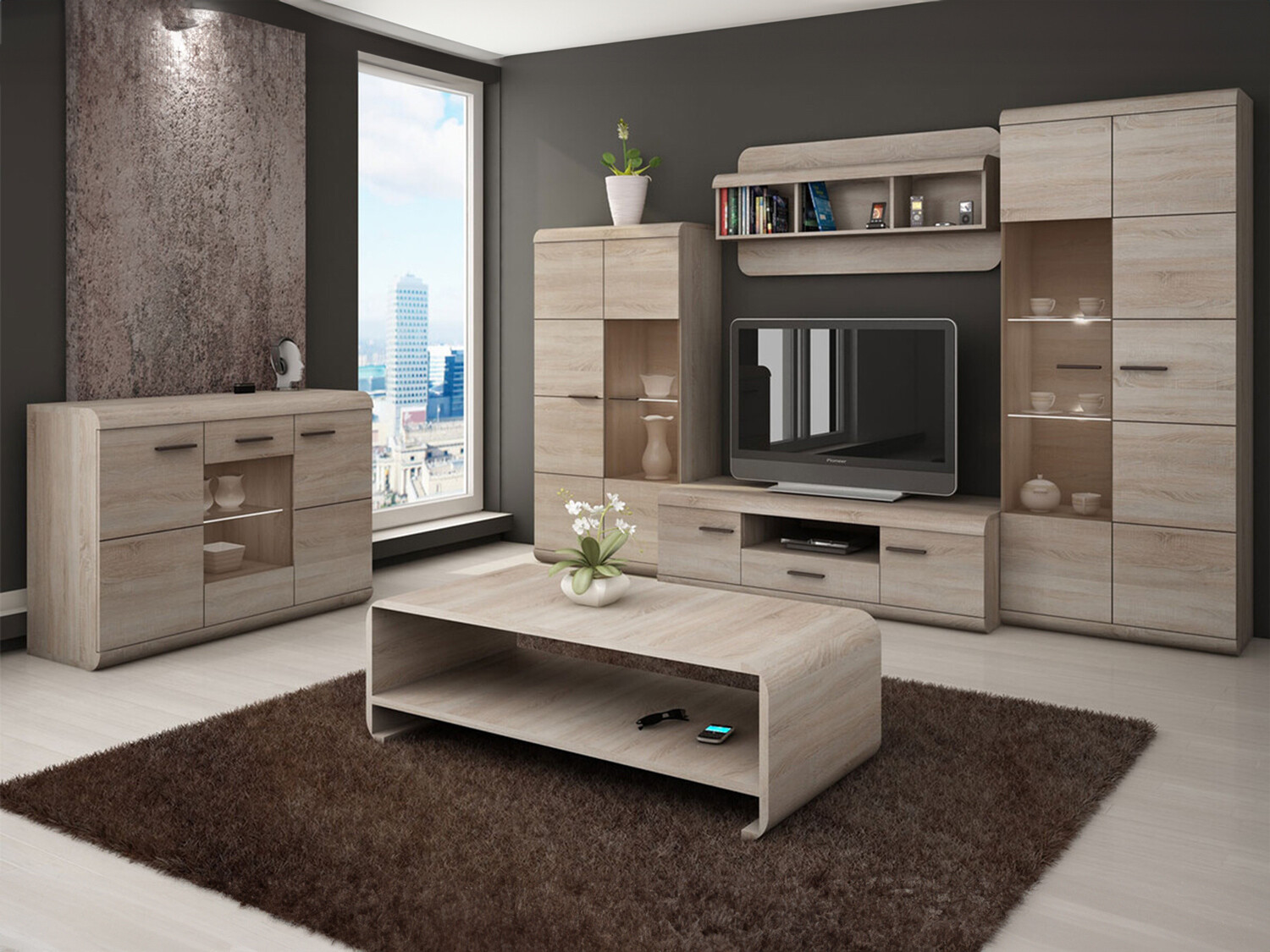 Σετ επίπλων σαλονιού Evarleve 106