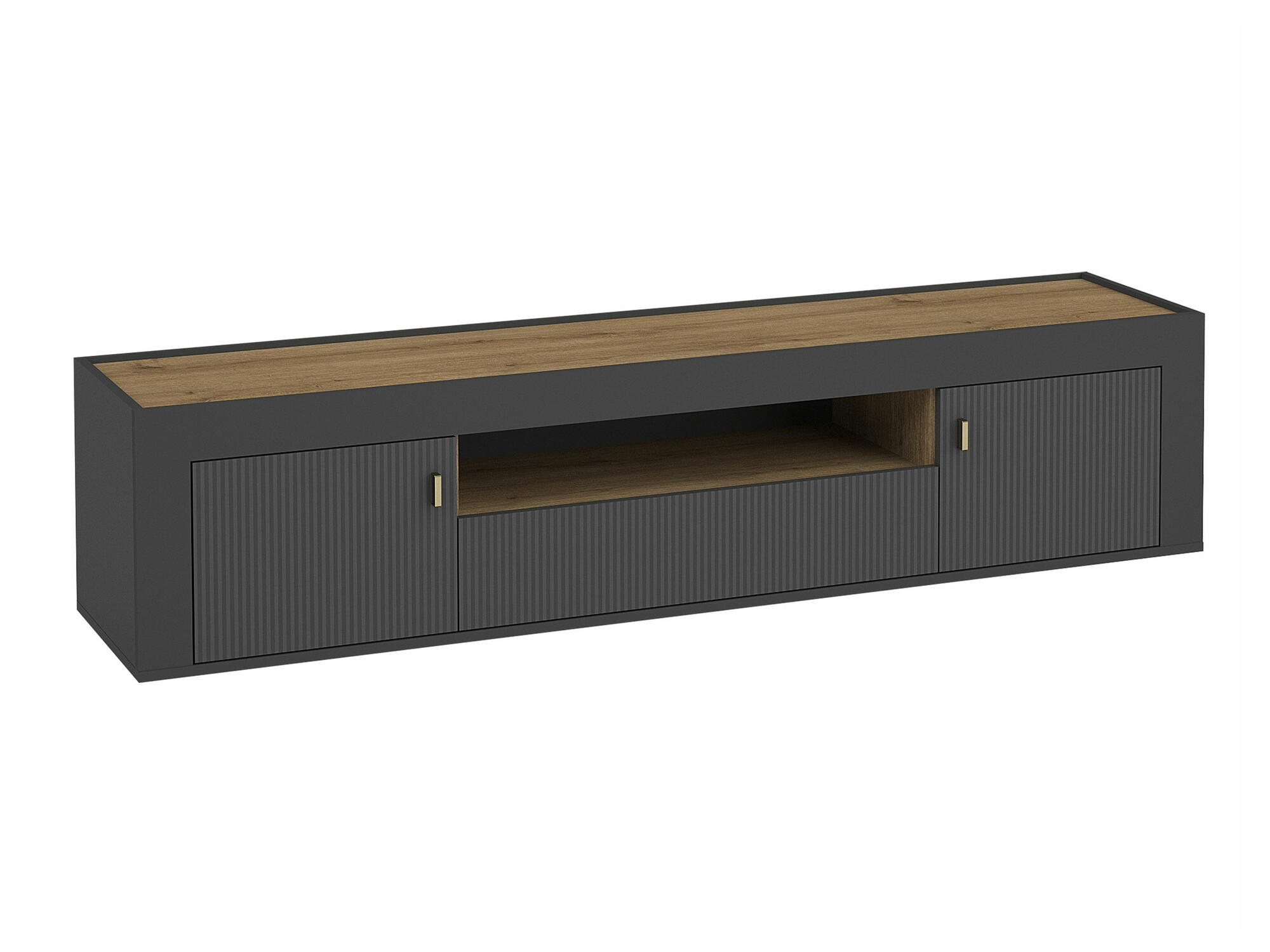 TV stand Mormavu 106 (Matte black)