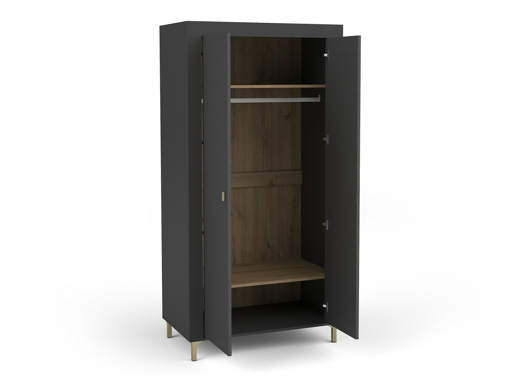 Wardrobe Mormavu 100 (Matte black)
