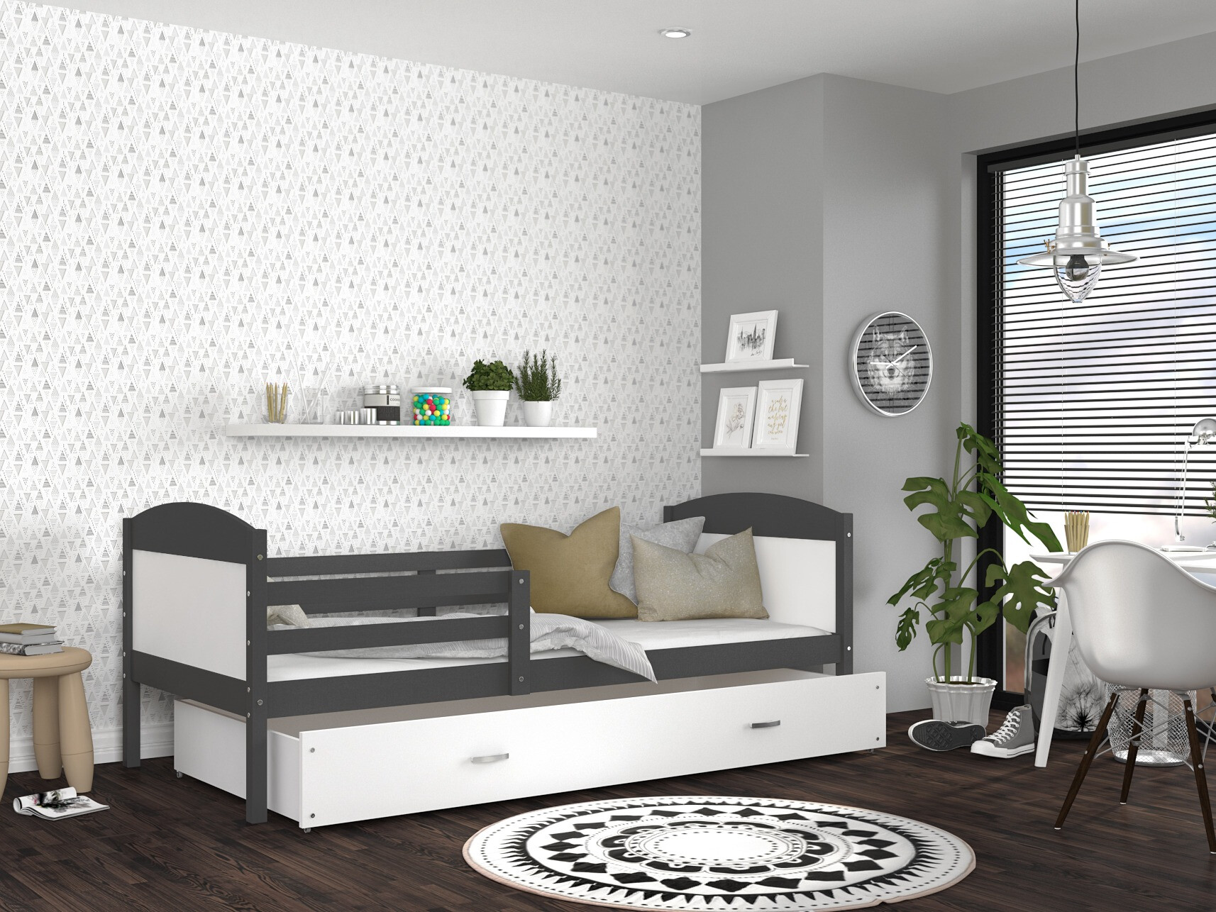 Bed Aurora 129 (Grey)