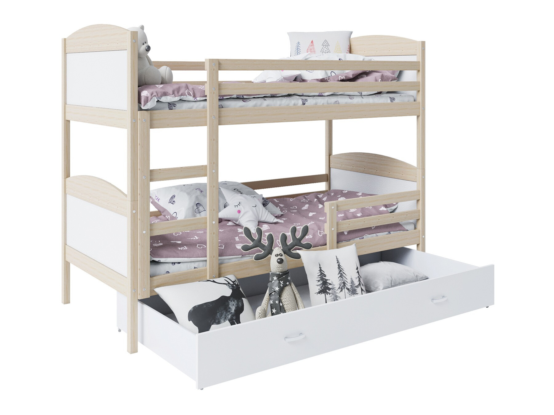 Bunk bed Aurora 101 (Pine)