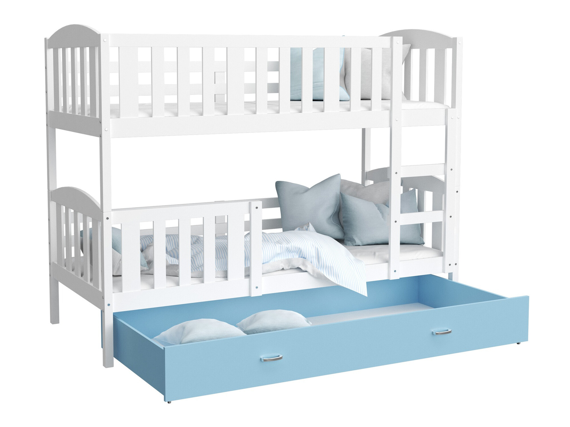 Bunk bed Aurora 104 (White)