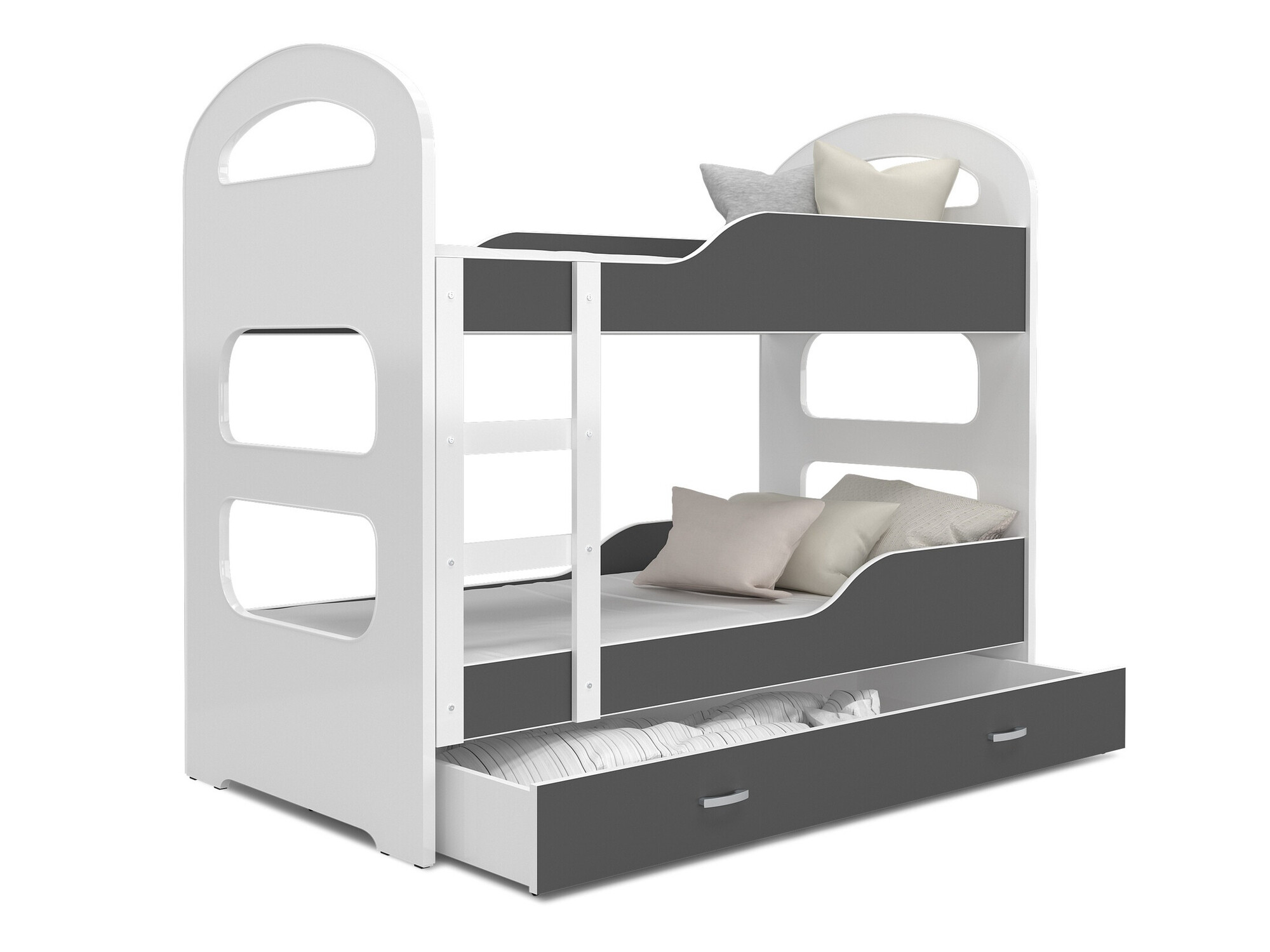Bunk bed Aurora 114 (Grey)