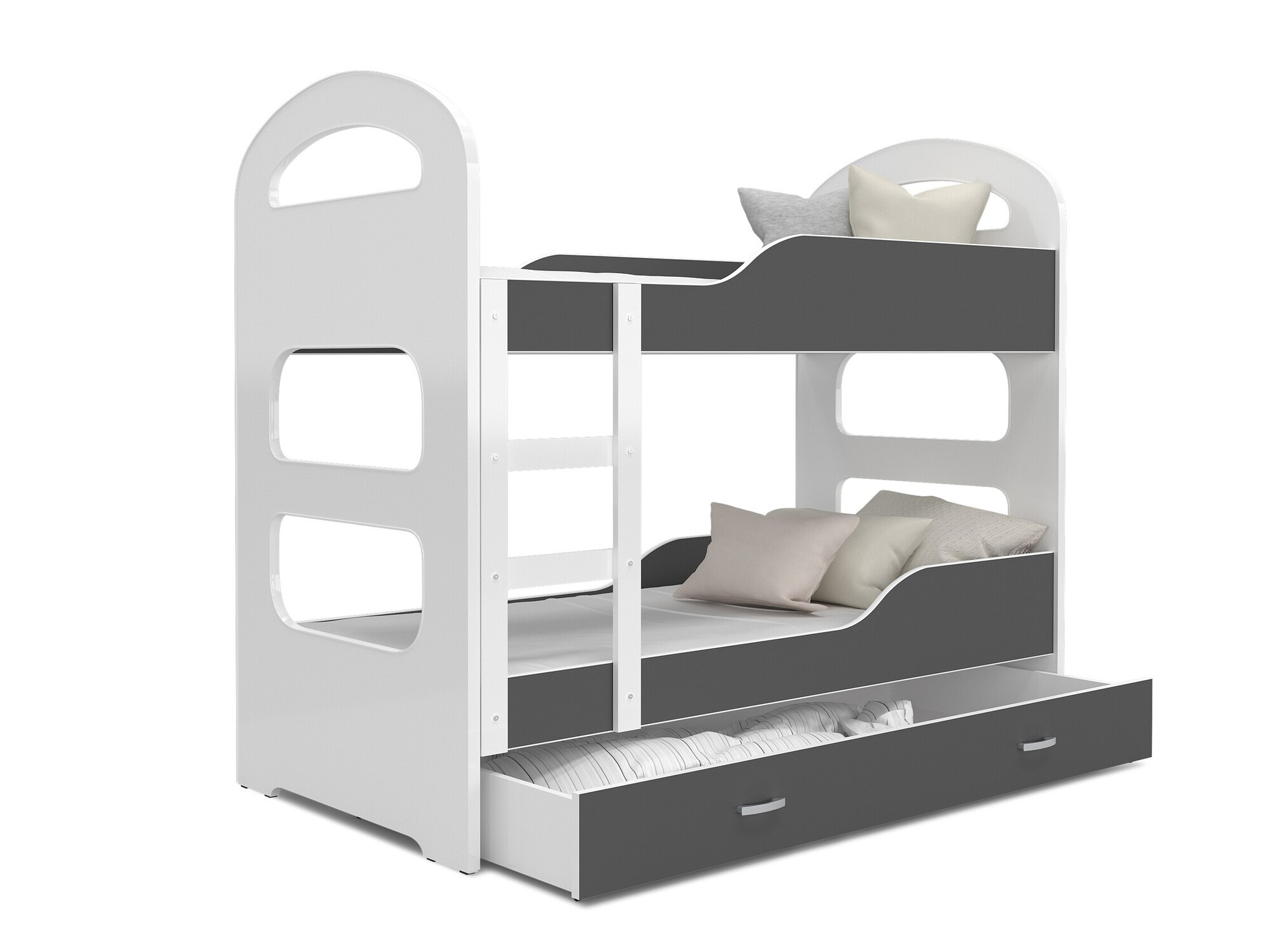 Bunk bed Aurora 115 (Grey)