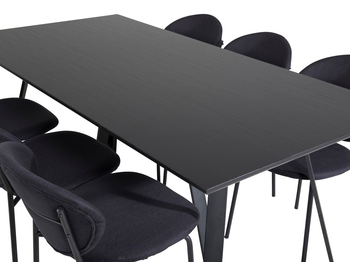 Dining set Dallas 1970 (Black)