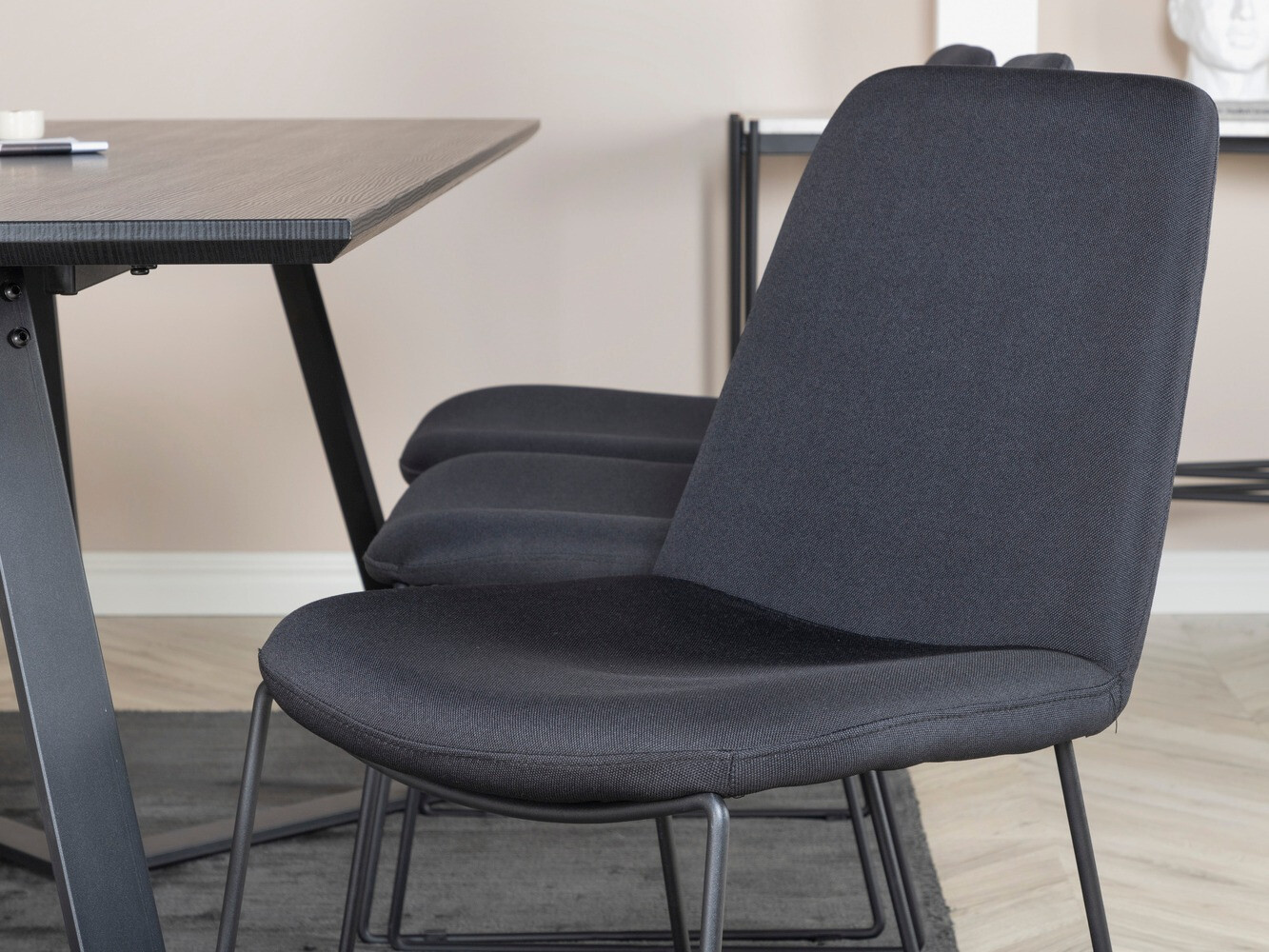 Dining set Dallas 1972 (Black)