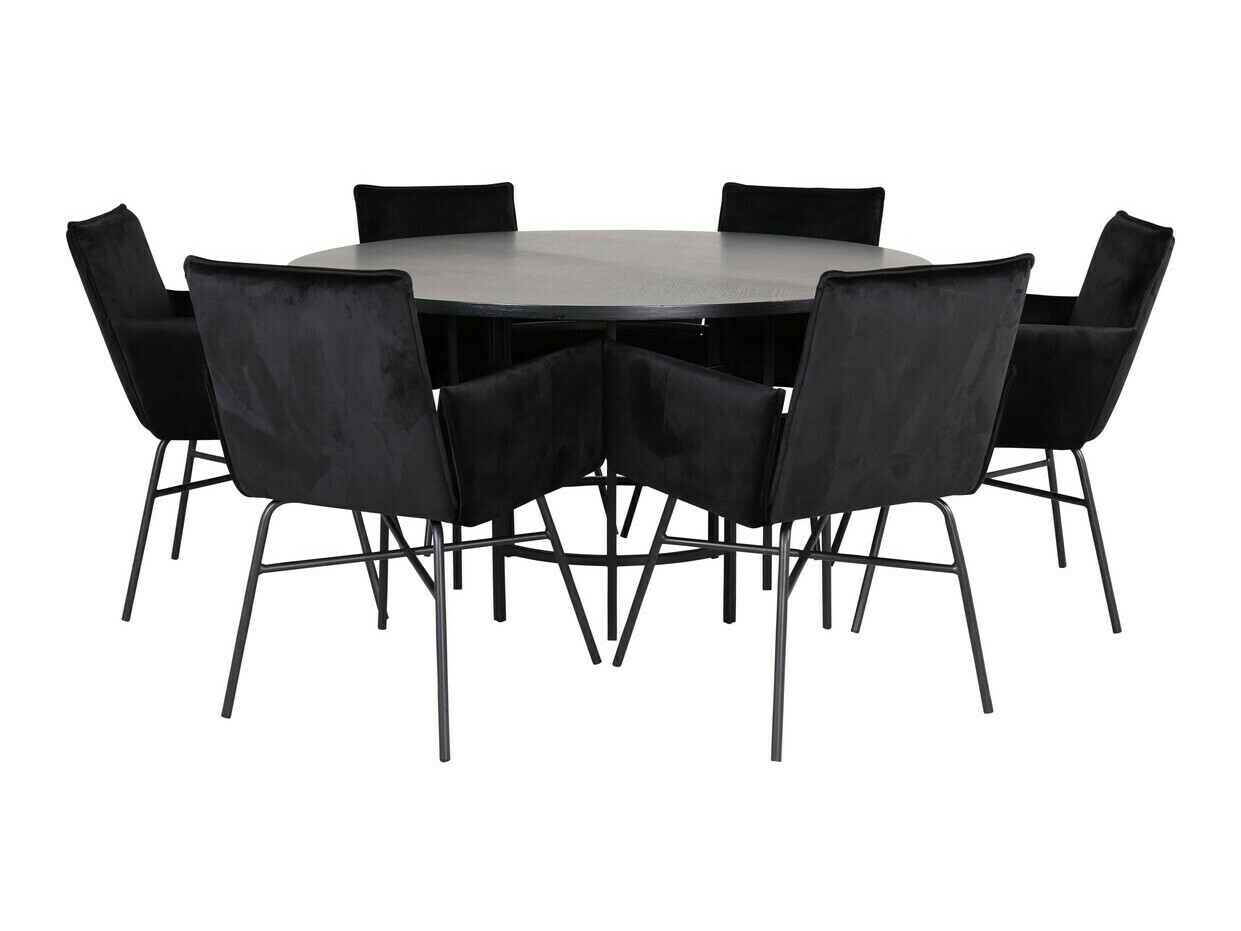 Dining set Dallas 2391 (Black)