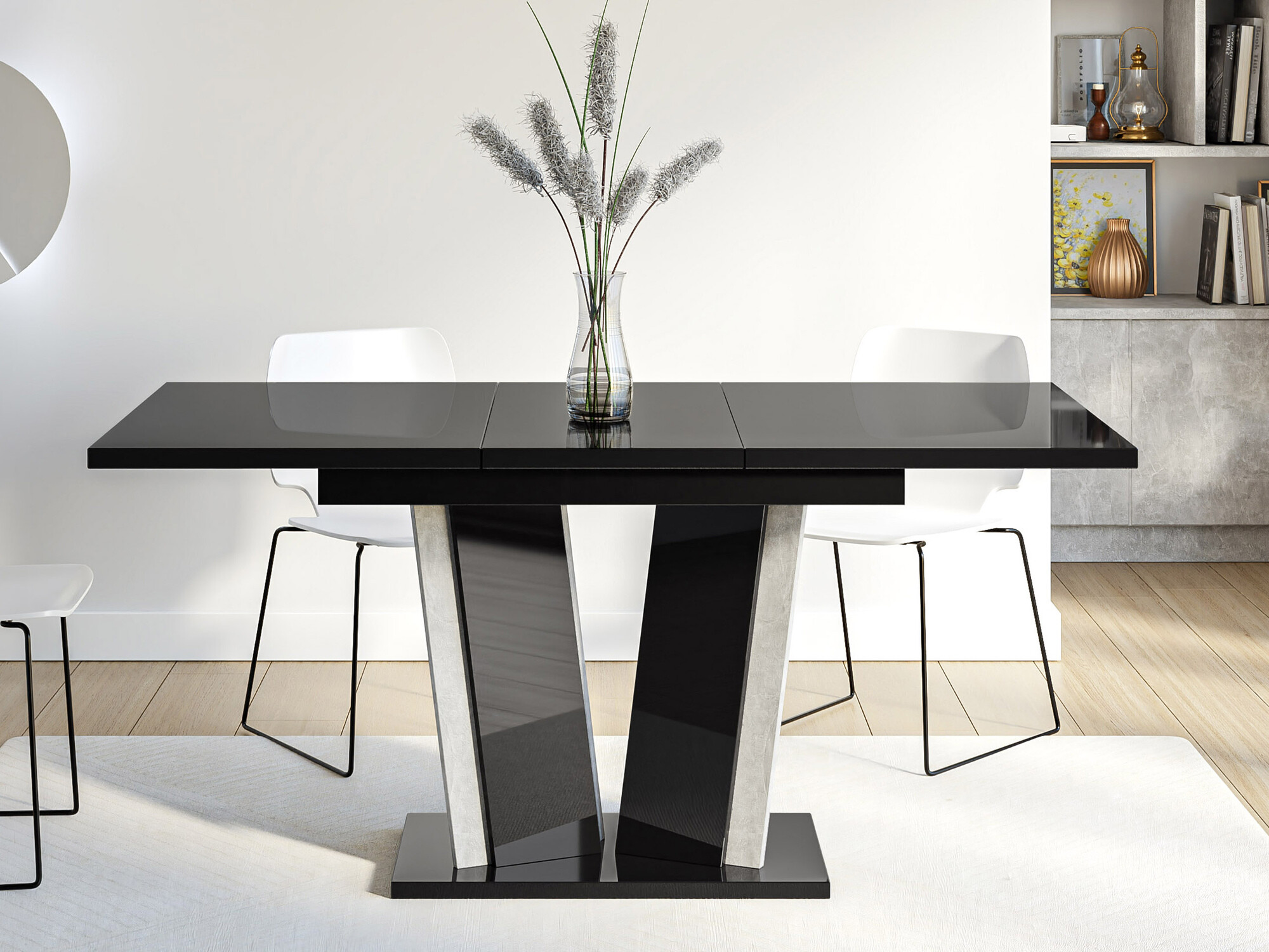 Table Goodyear 130 (Glossy white)