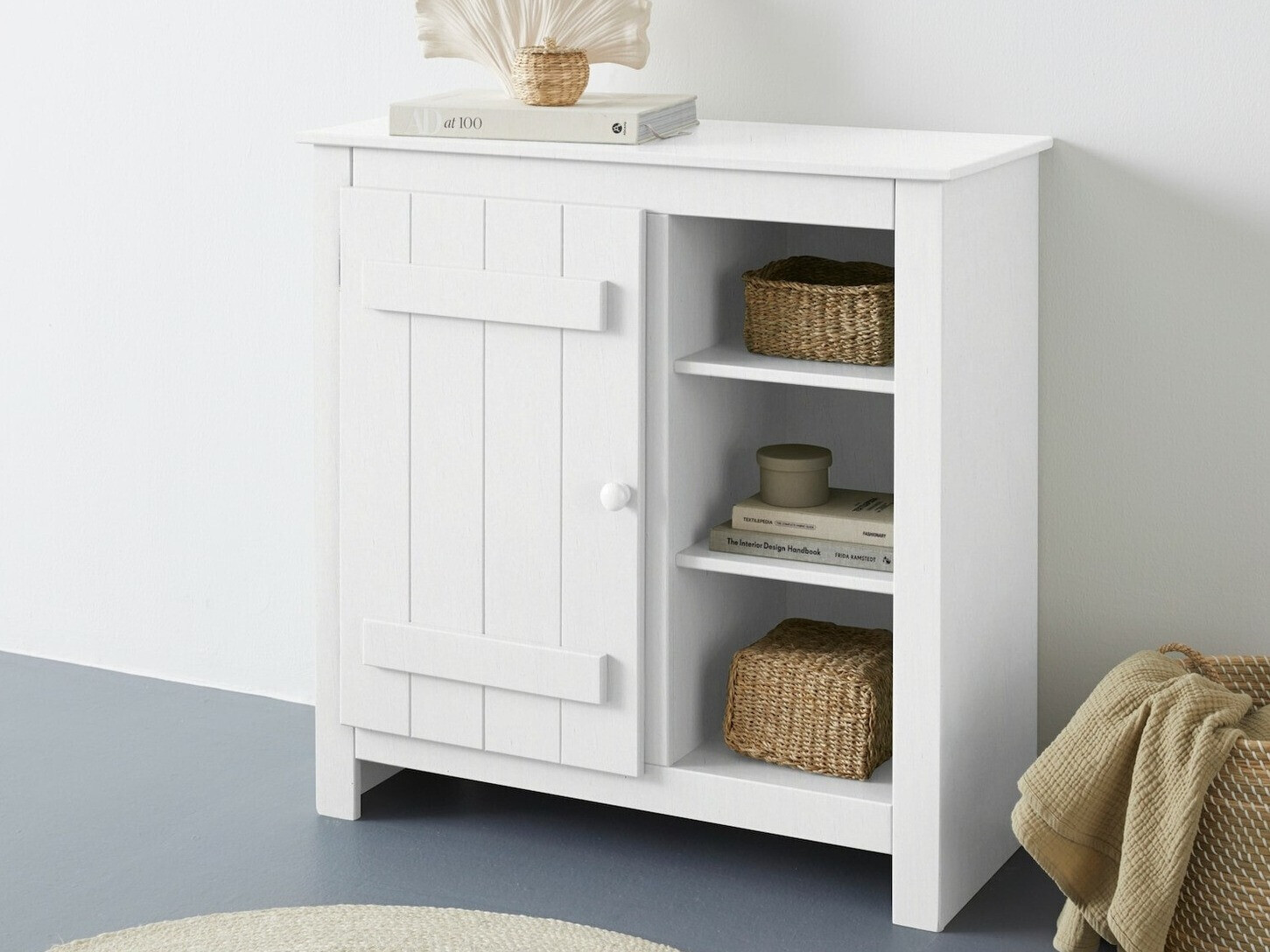 Μπουφέ Denton 1275 (Άσπρο)