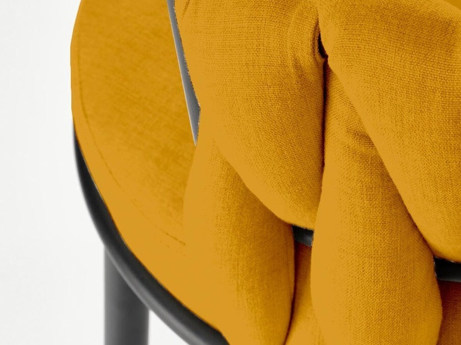 Chair Houston 1508 (Mustard + Black)