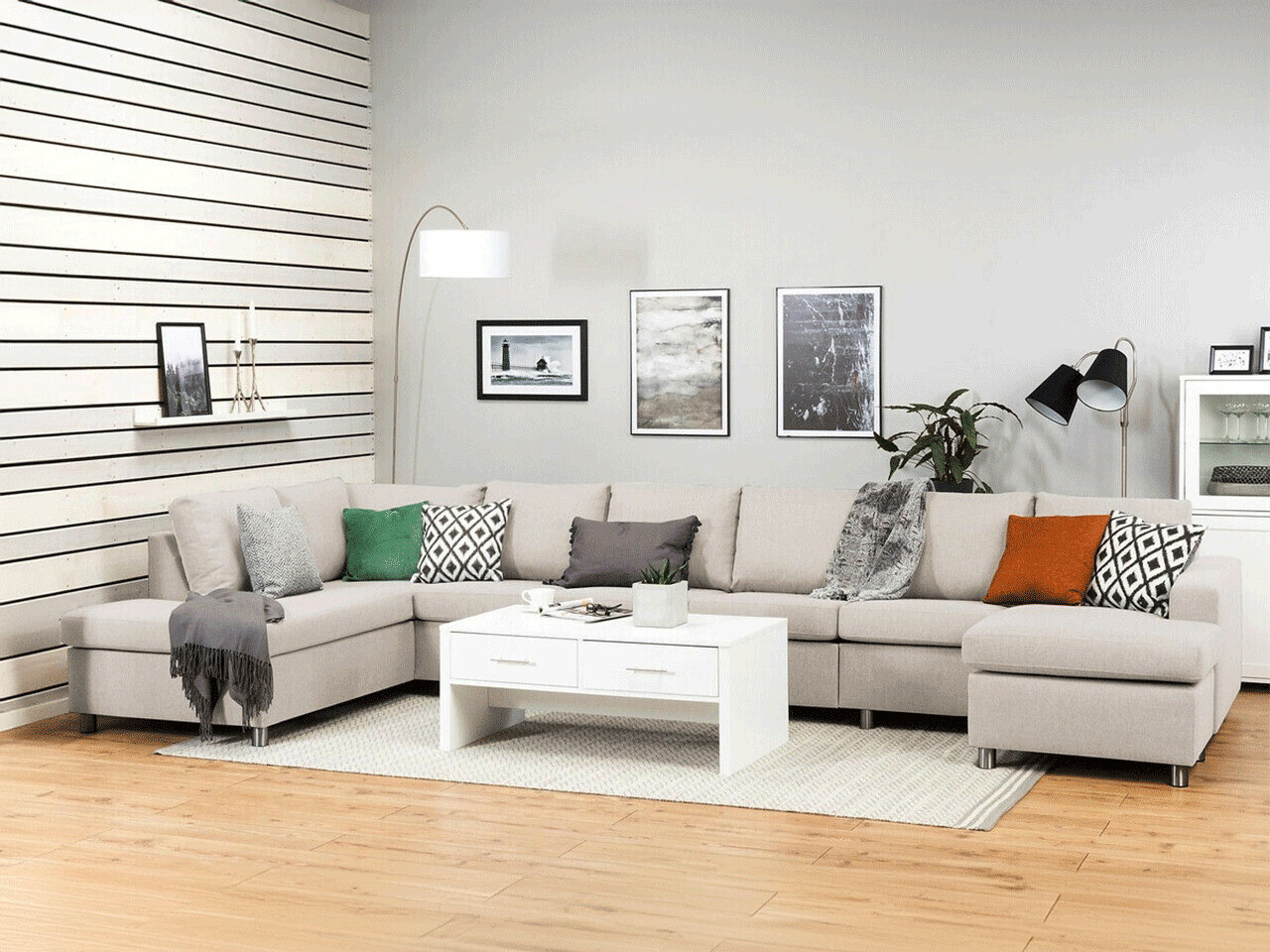 Γωνιακός Καναπές Scandinavian Choice Remavio 153 (Inari 22)