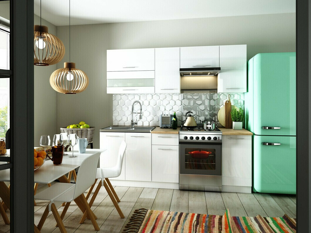 Πολυμορφικό ντουλάπι τοίχου Tiffa White 131